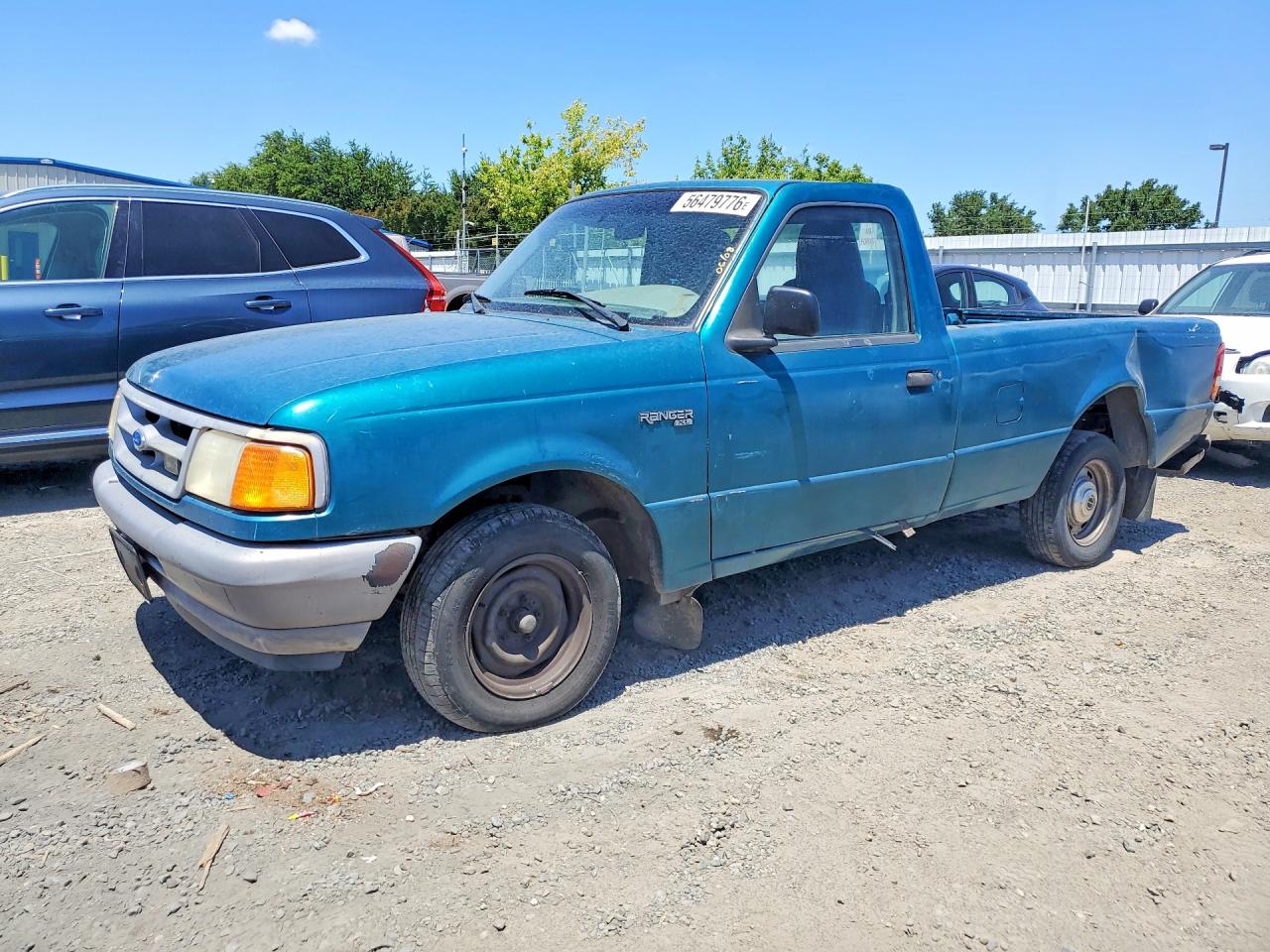 1995 Ford Ranger Teal vin: 1FTCR10A1SUA25809