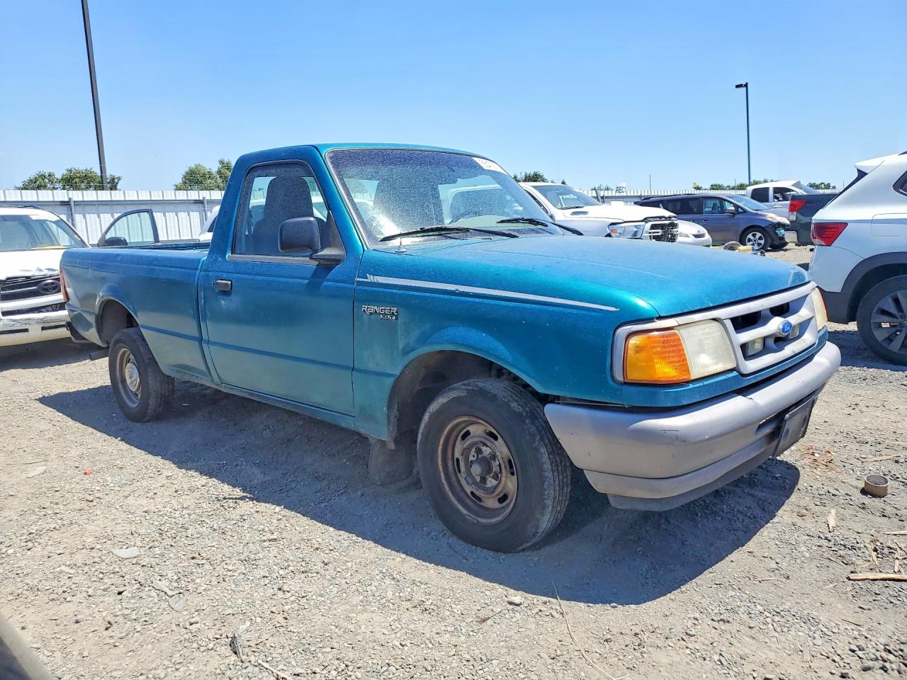 1995 Ford Ranger Teal vin: 1FTCR10A1SUA25809