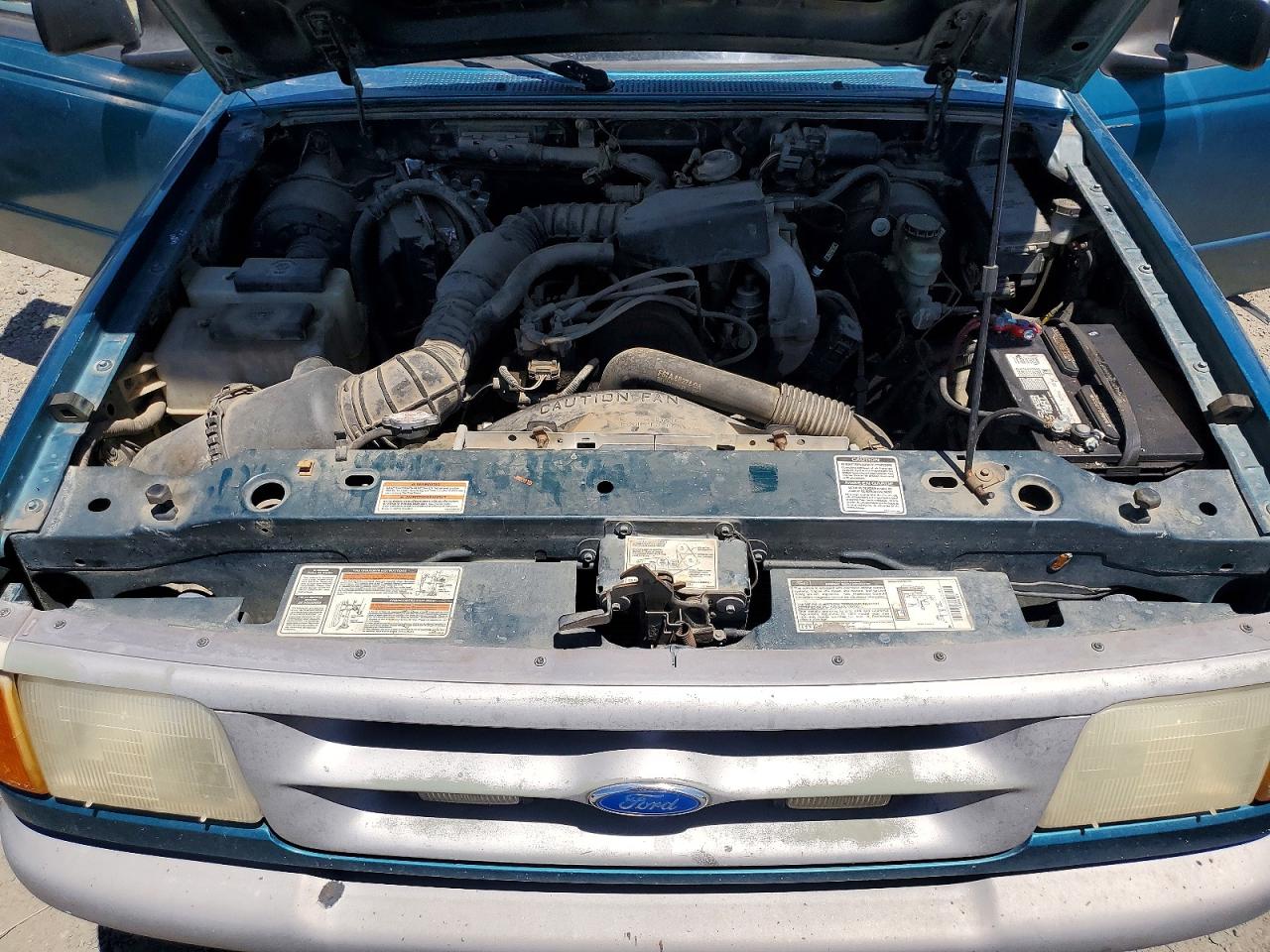 1995 Ford Ranger Teal vin: 1FTCR10A1SUA25809