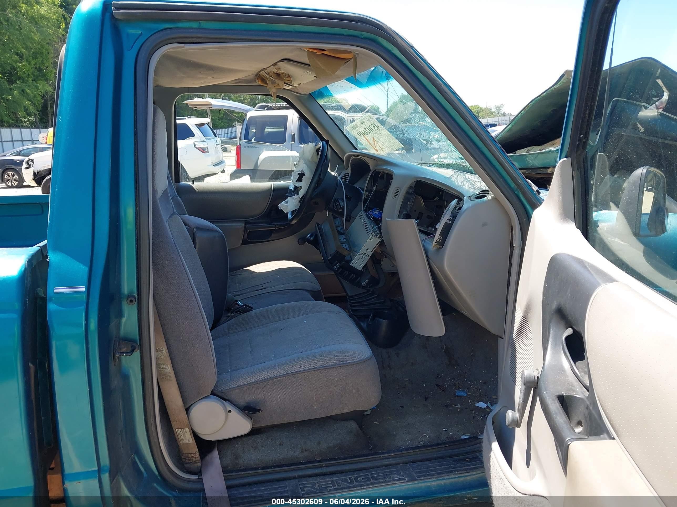 1995 Ford Ranger   Green vin: 1FTCR10A1SUC28571
