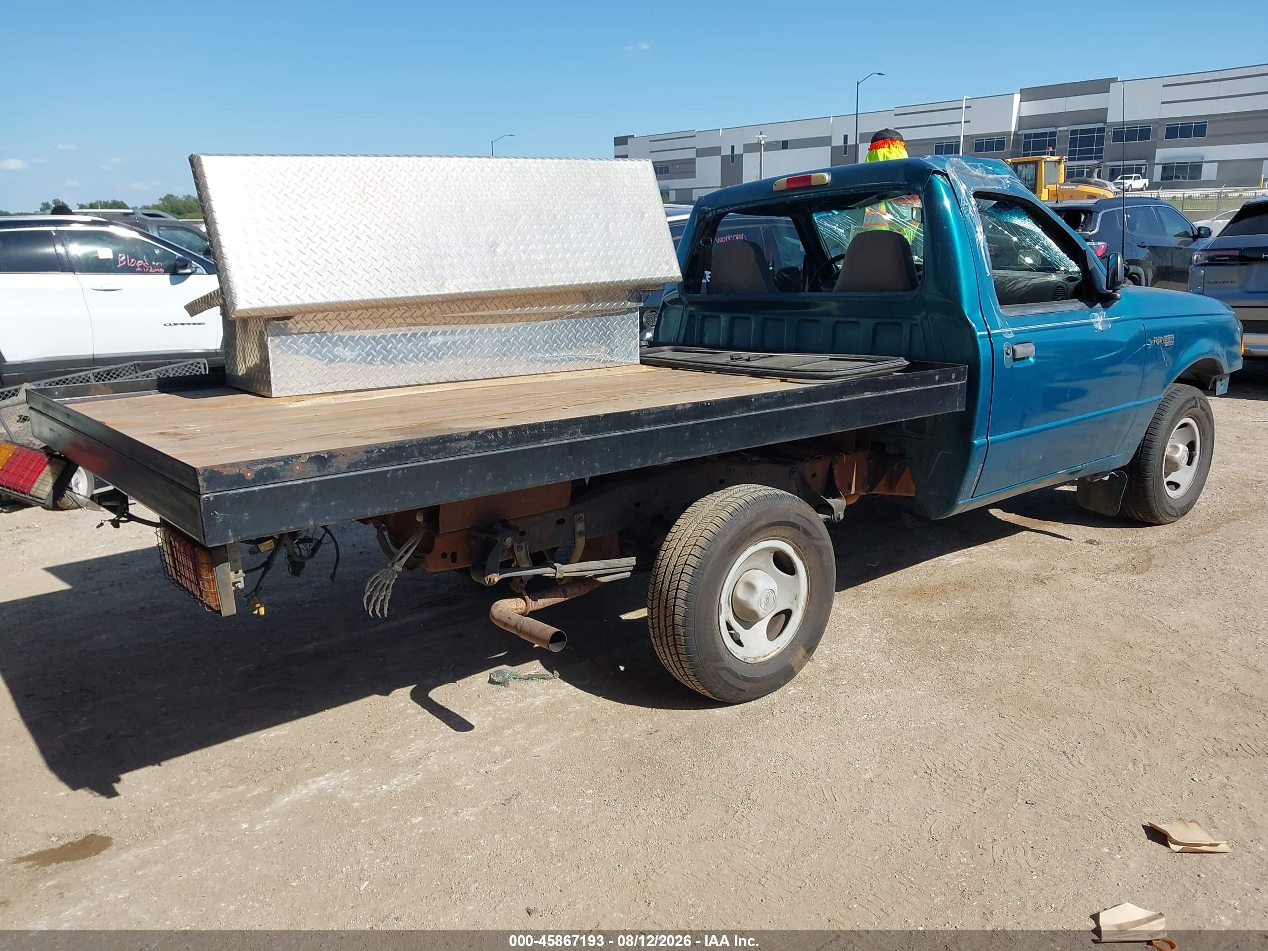 1996 Ford Ranger   Green vin: 1FTCR10A1TUA69570