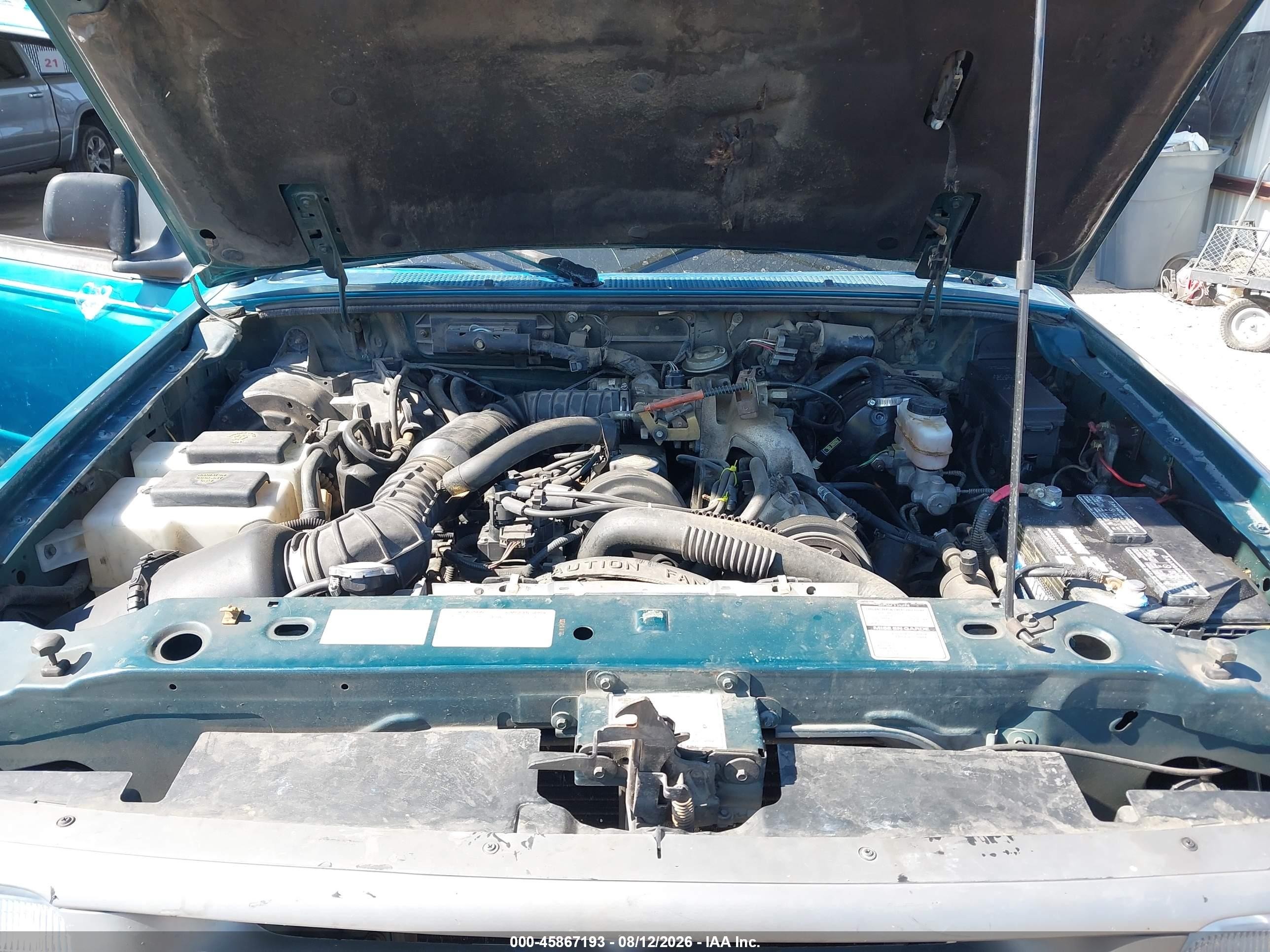 1996 Ford Ranger   Green vin: 1FTCR10A1TUA69570
