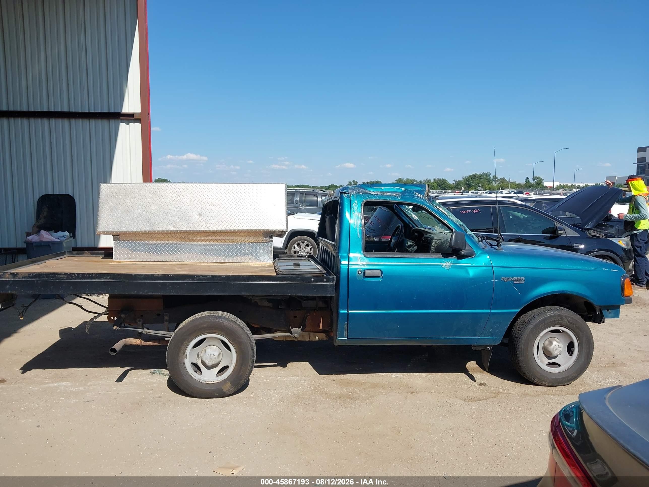 1996 Ford Ranger   Green vin: 1FTCR10A1TUA69570