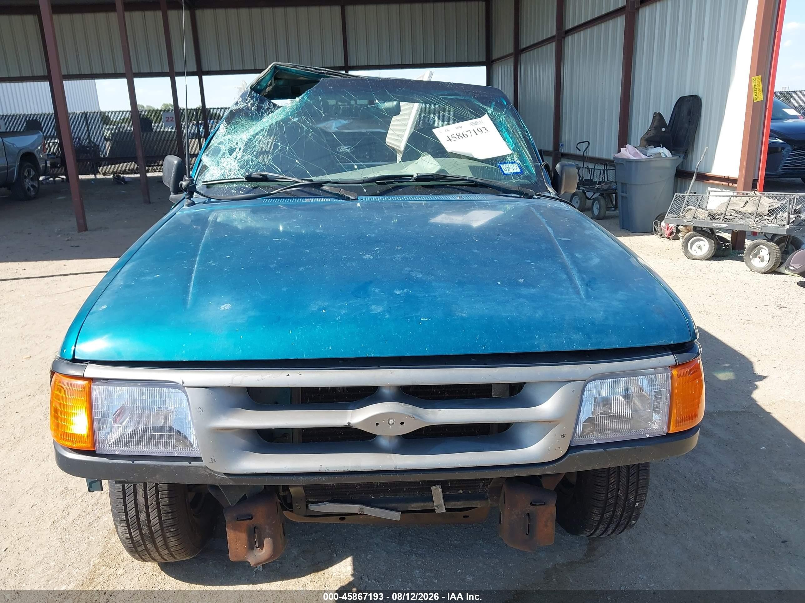 1996 Ford Ranger   Green vin: 1FTCR10A1TUA69570