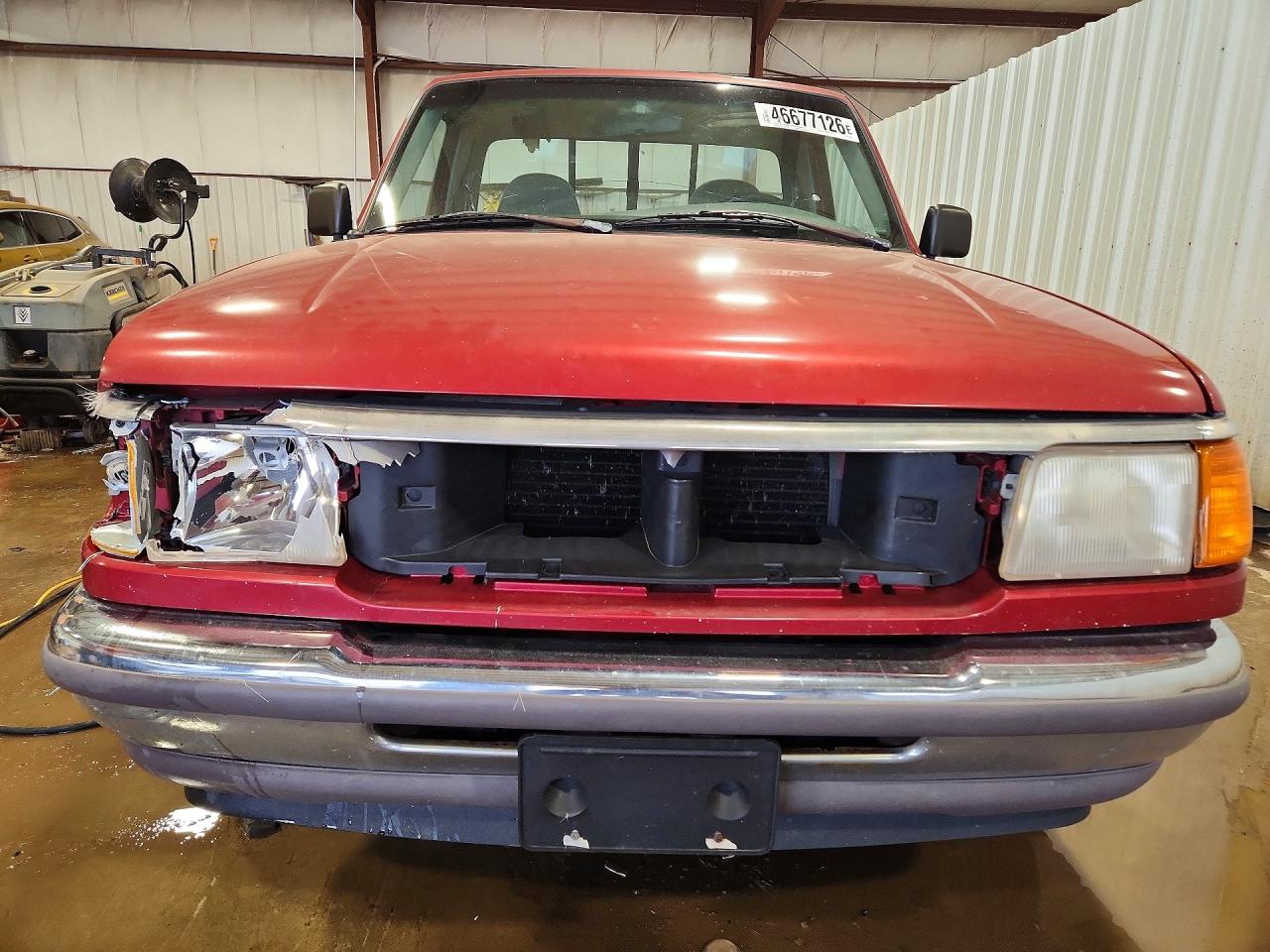 1997 Ford Ranger Red vin: 1FTCR10A1VPA06650