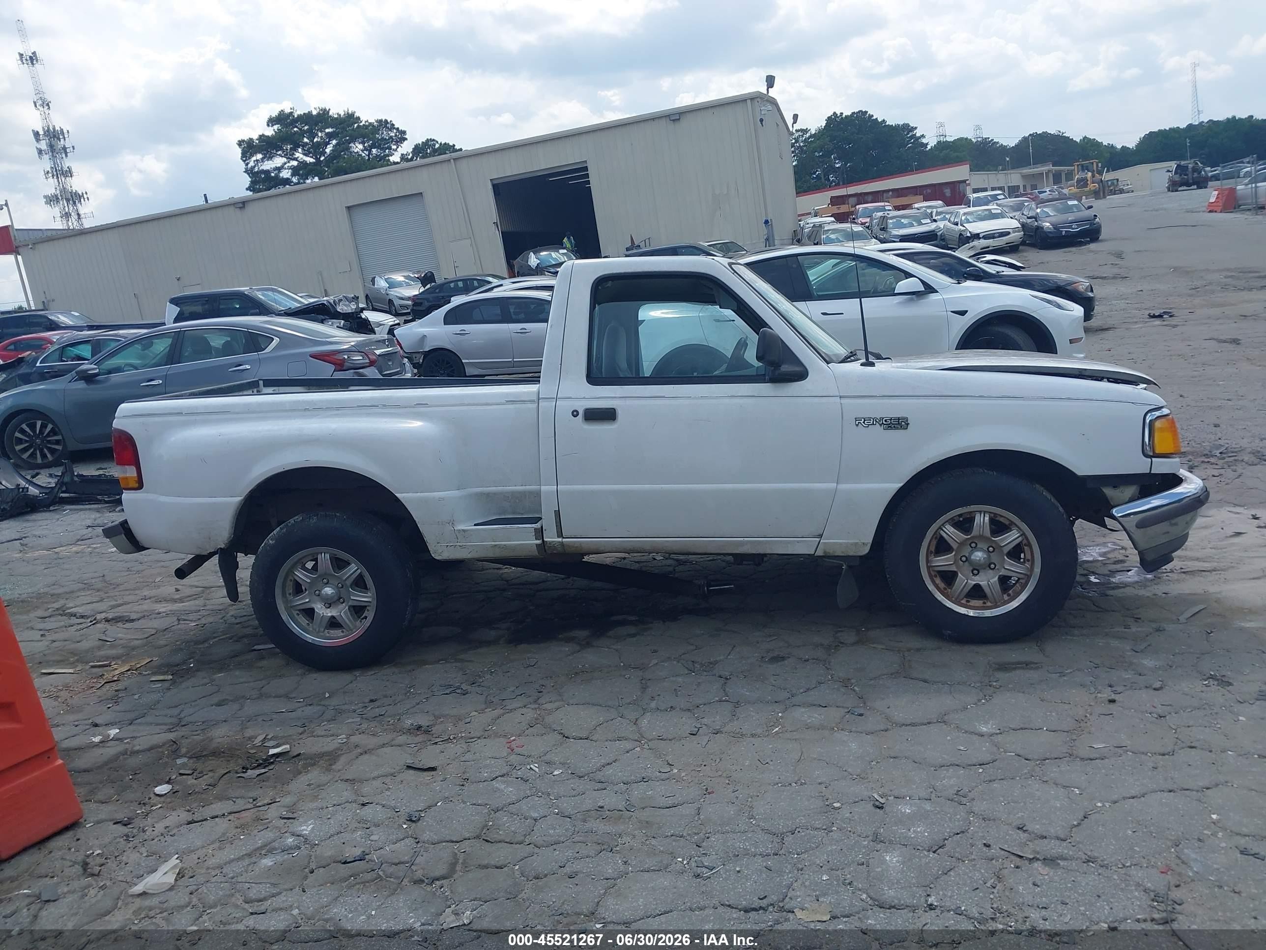 1997 Ford Ranger Splash/xlt White vin: 1FTCR10A1VPA81669