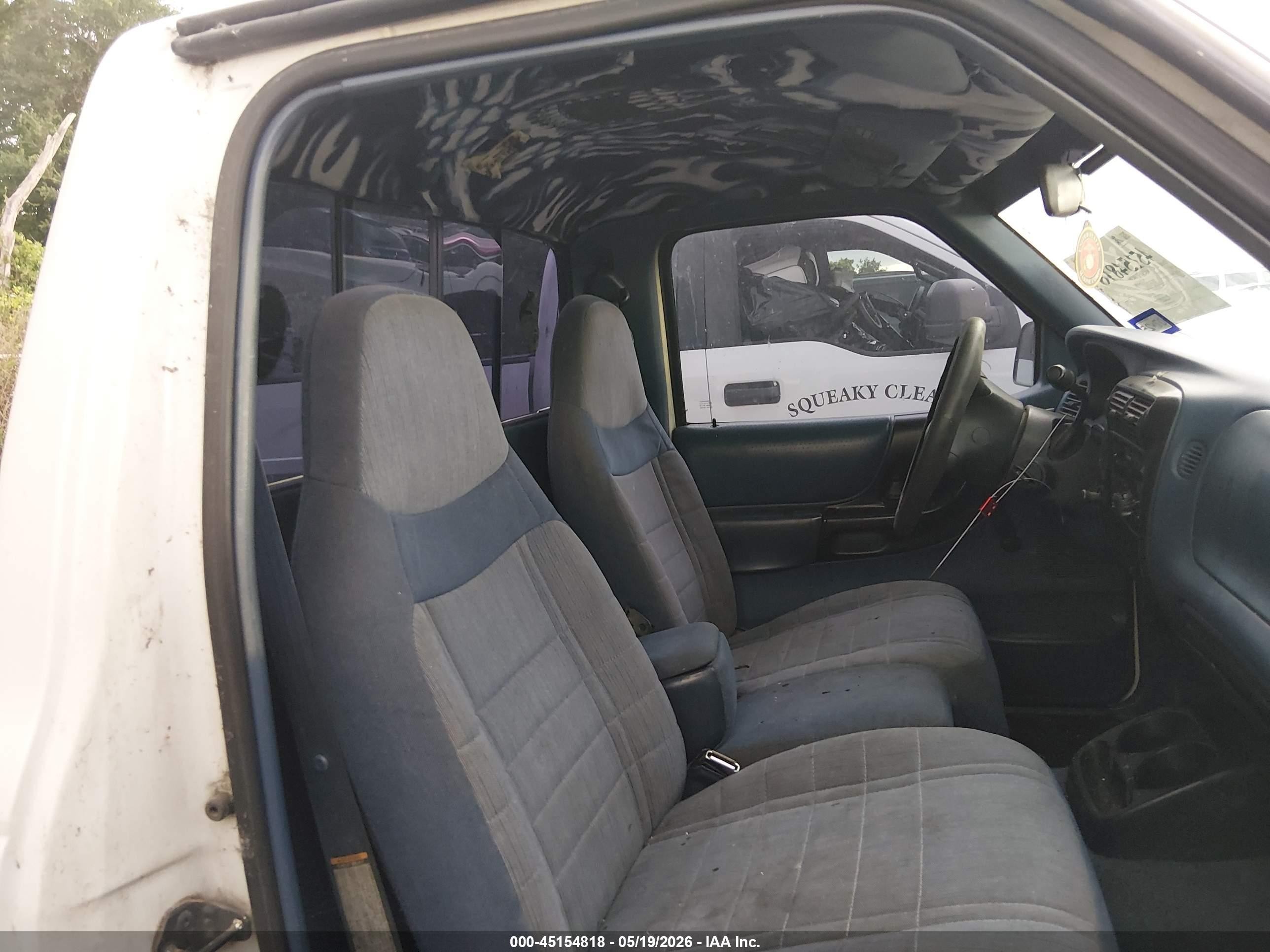 1997 Ford Ranger Splash/xl/xlt White vin: 1FTCR10A1VTA88077