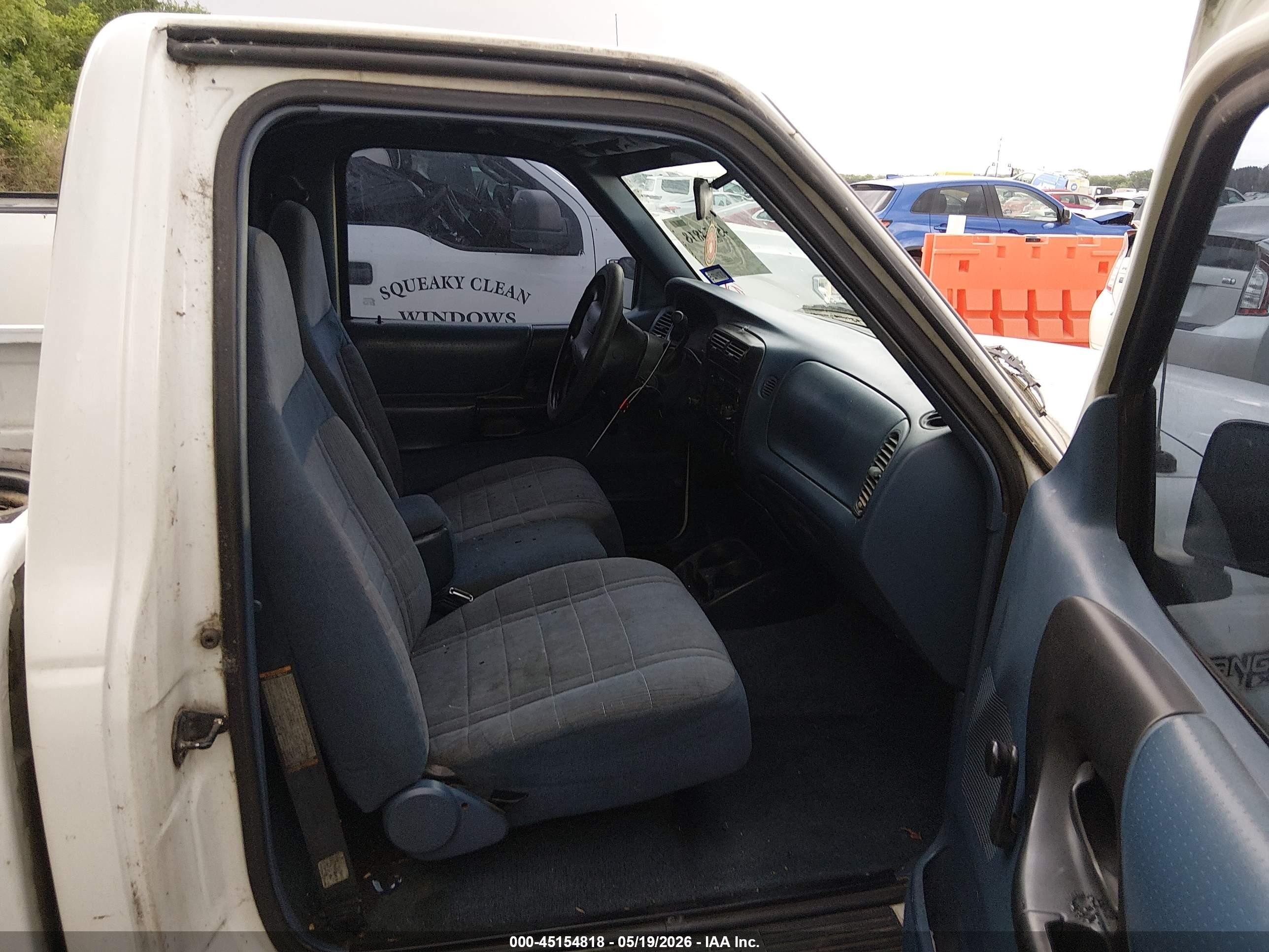 1997 Ford Ranger Splash/xl/xlt White vin: 1FTCR10A1VTA88077
