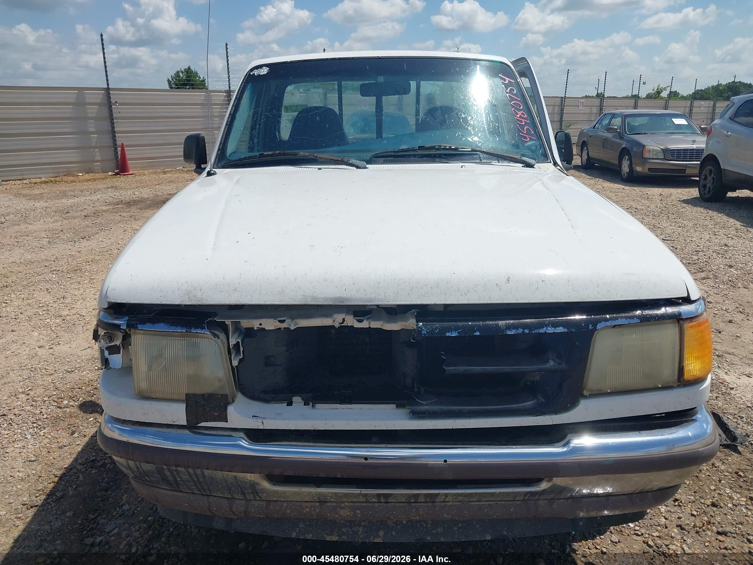 1997 Ford Ranger Splash/xlt White vin: 1FTCR10A1VUA67286