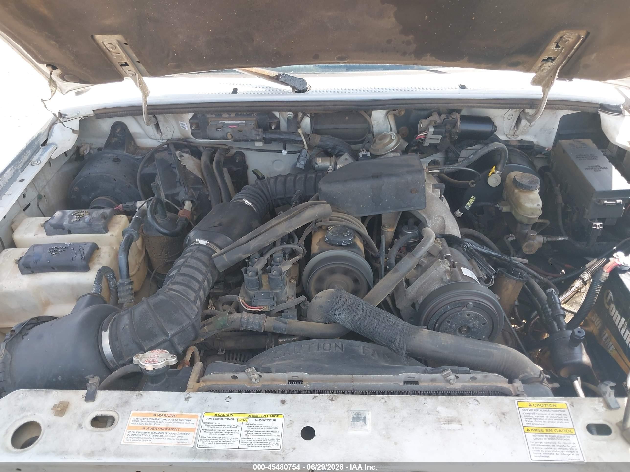 1997 Ford Ranger Splash/xlt White vin: 1FTCR10A1VUA67286