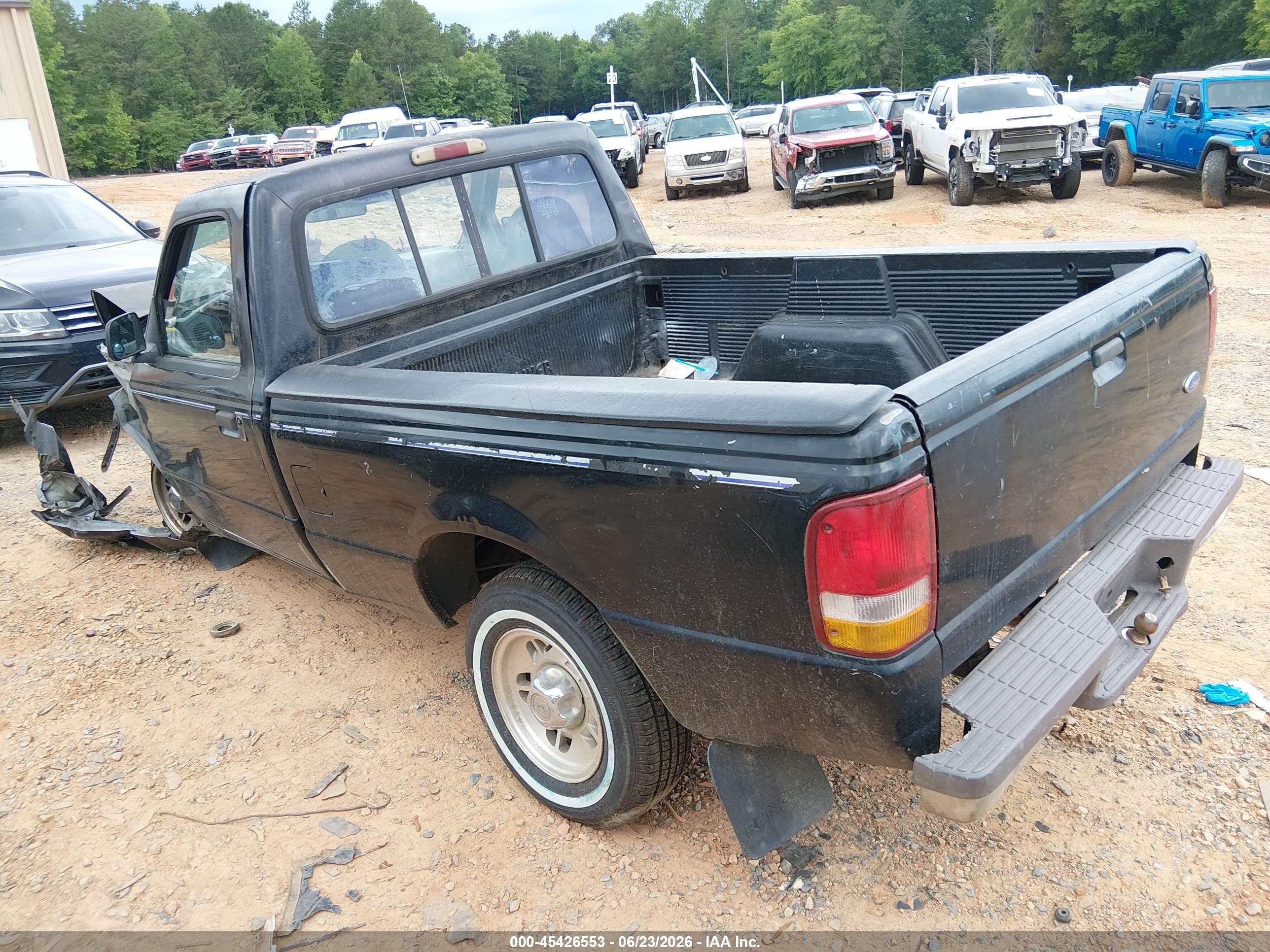 1997 Ford Ranger Splash/xl/xlt Черный vin: 1FTCR10A1VUB66013