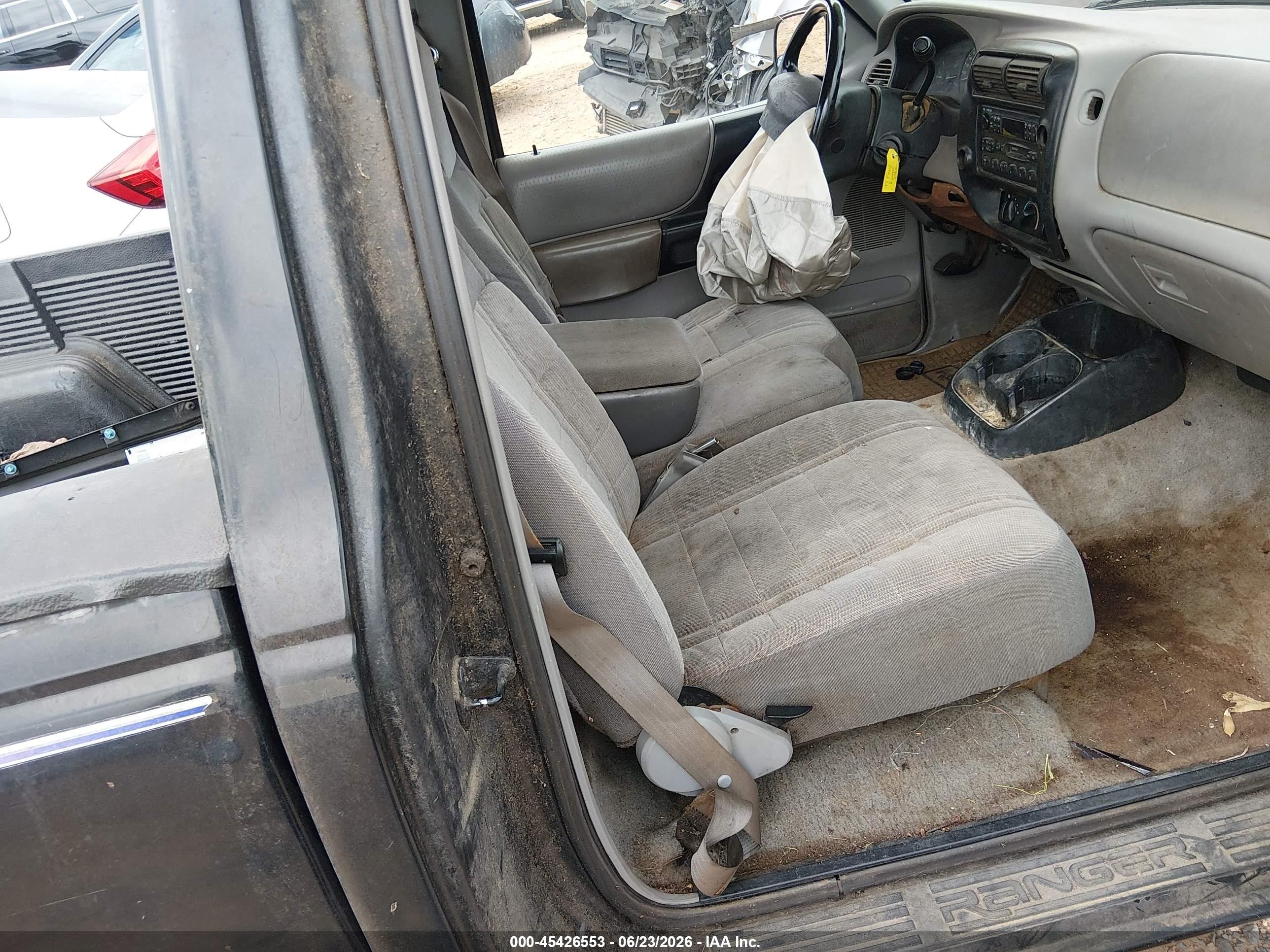 1997 Ford Ranger Splash/xl/xlt Черный vin: 1FTCR10A1VUB66013