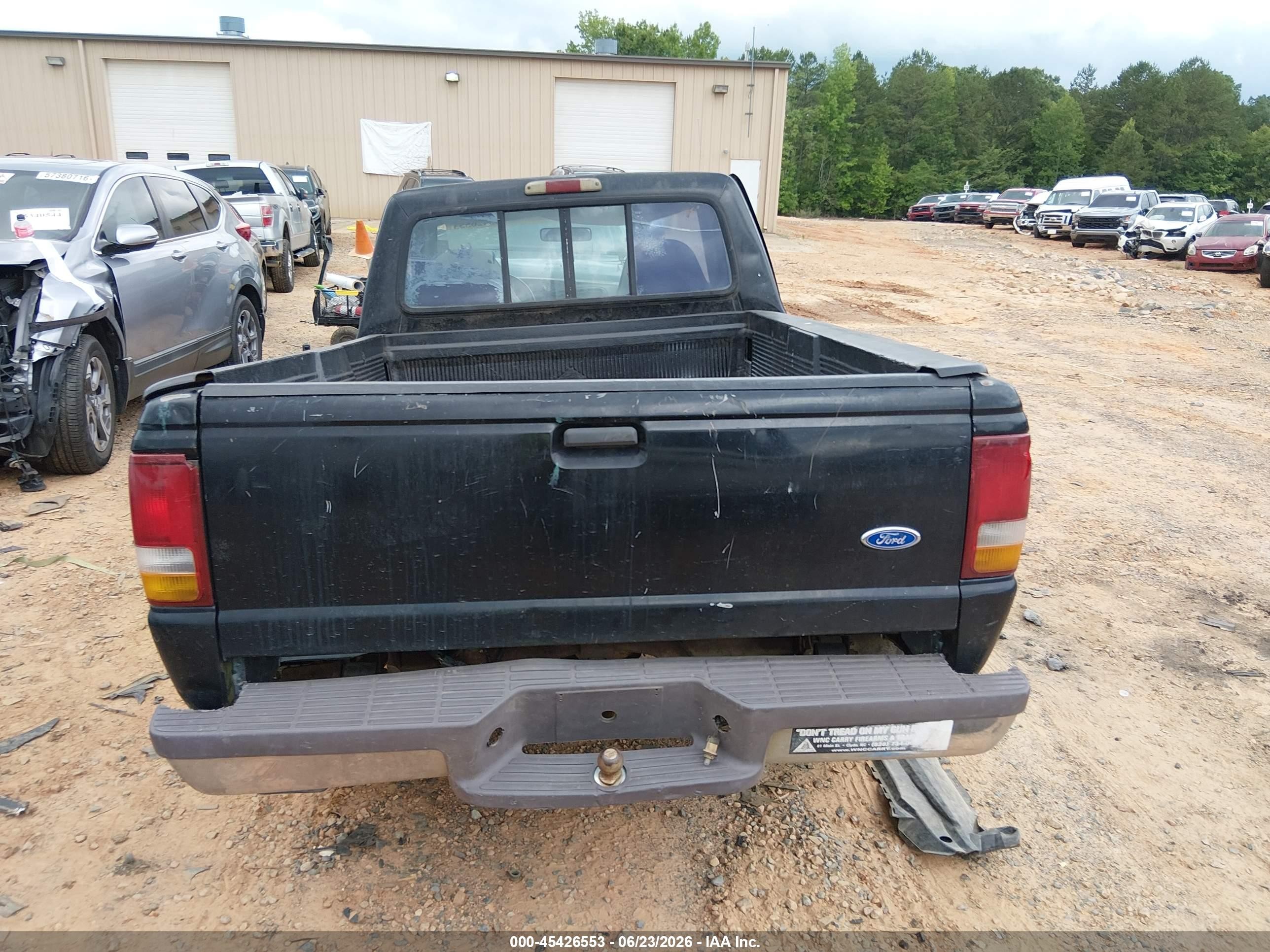 1997 Ford Ranger Splash/xl/xlt Черный vin: 1FTCR10A1VUB66013
