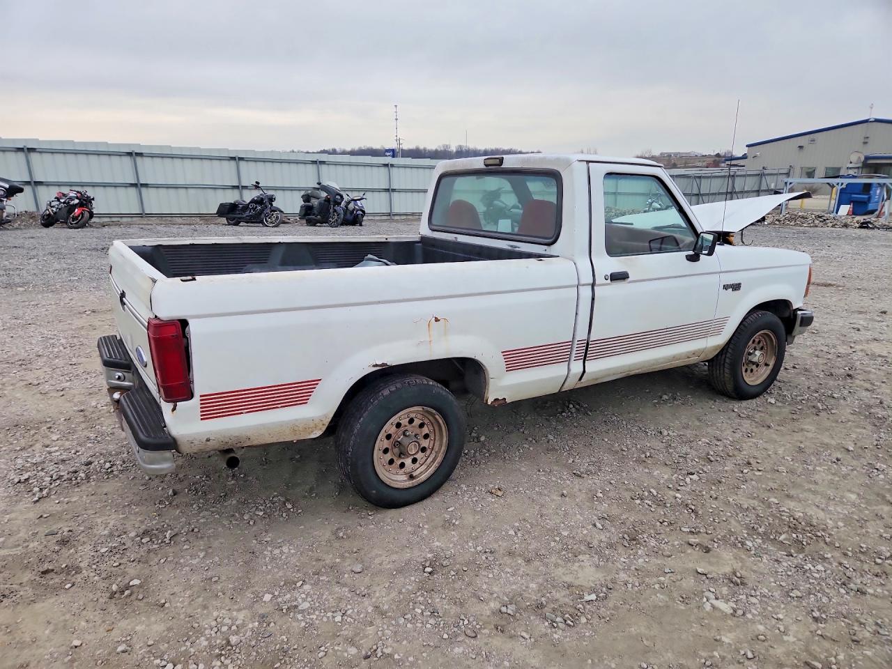 1991 Ford Ranger White vin: 1FTCR10A2MTA48766