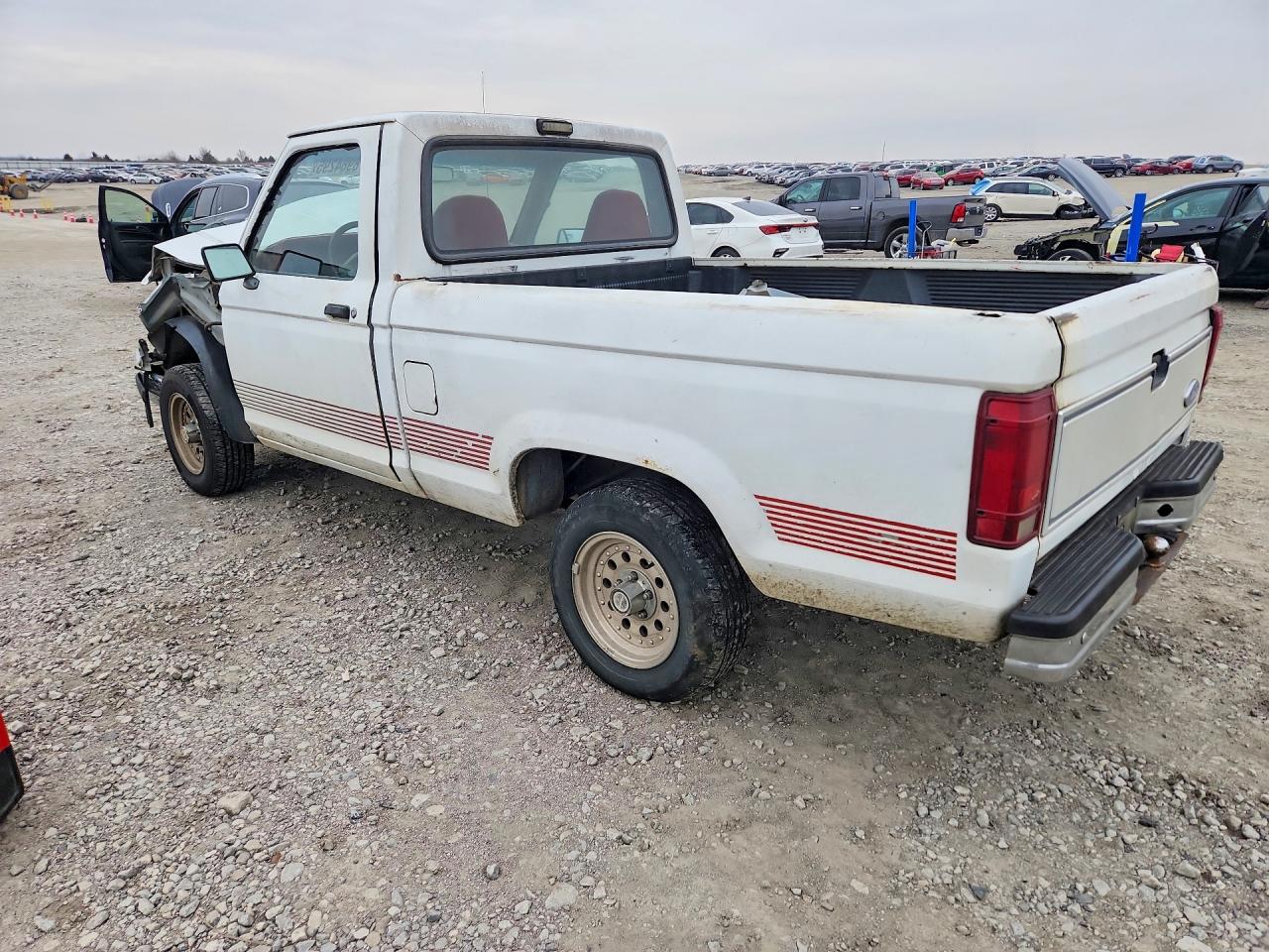1991 Ford Ranger White vin: 1FTCR10A2MTA48766