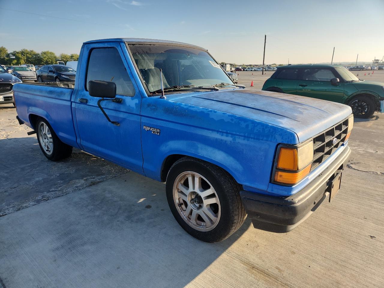 1991 Ford Ranger Blue vin: 1FTCR10A2MUB92120