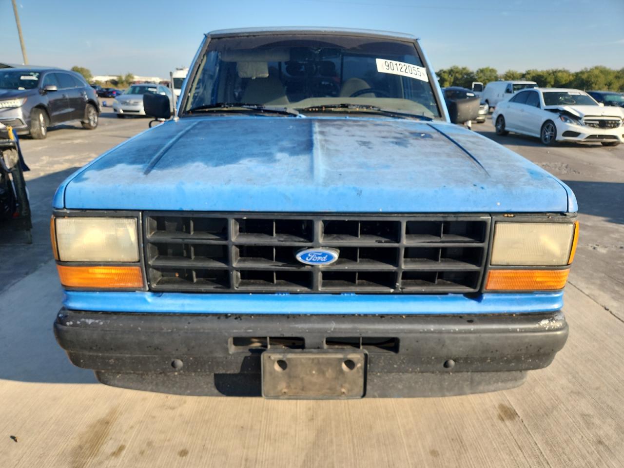 1991 Ford Ranger Blue vin: 1FTCR10A2MUB92120
