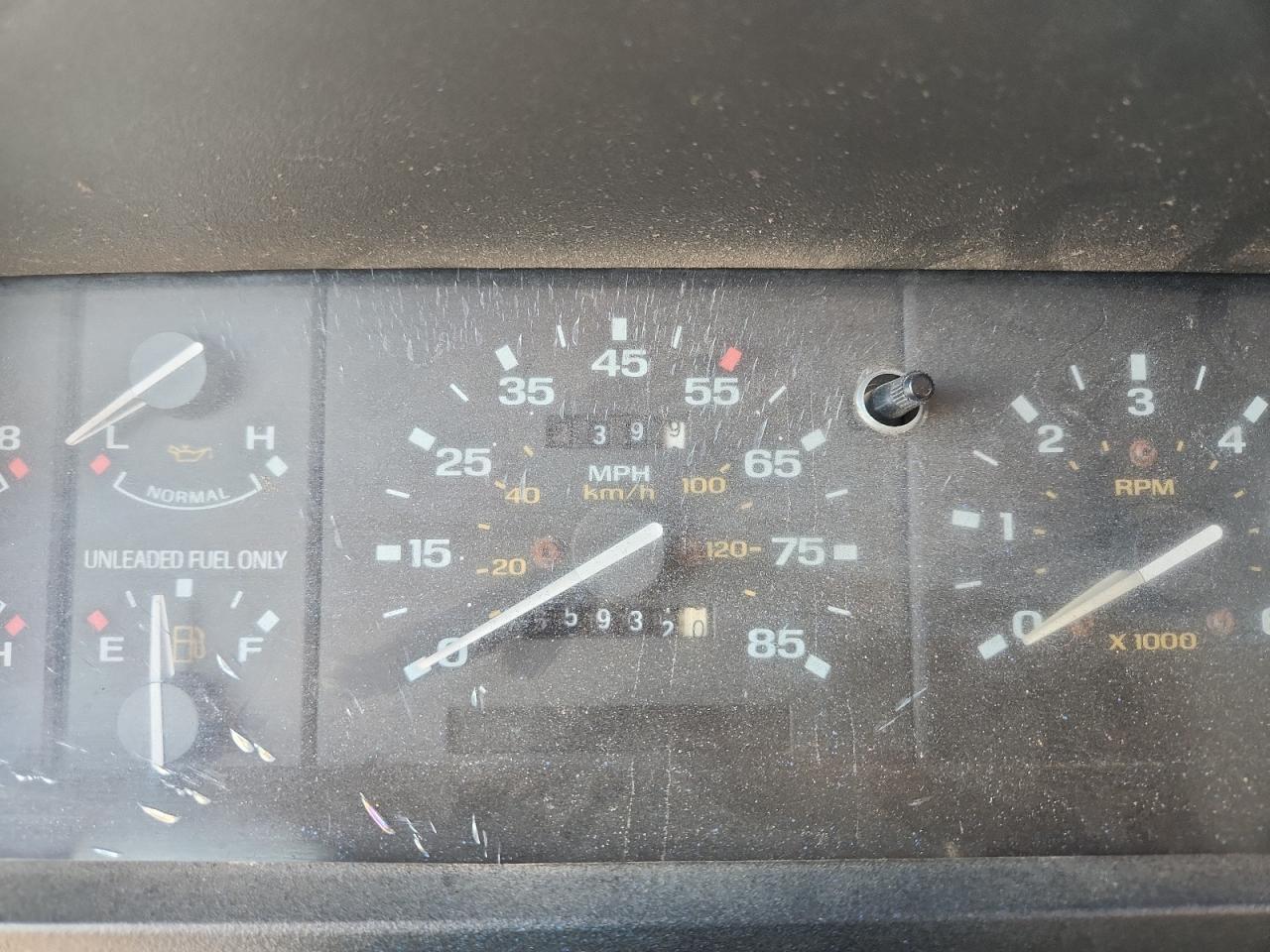 1991 Ford Ranger Blue vin: 1FTCR10A2MUB92120