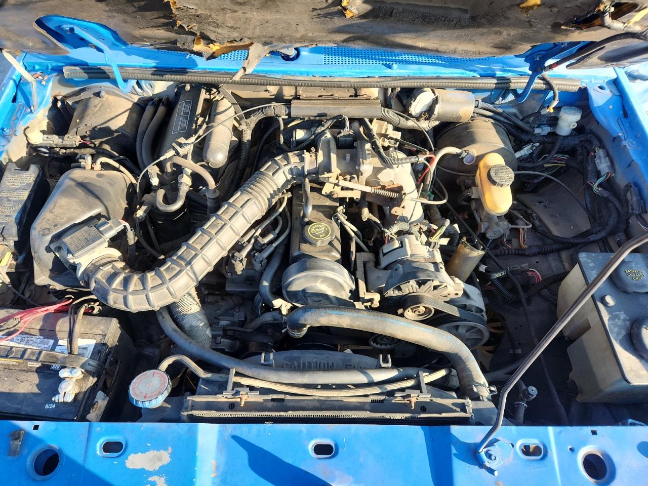 1991 Ford Ranger Blue vin: 1FTCR10A2MUB92120