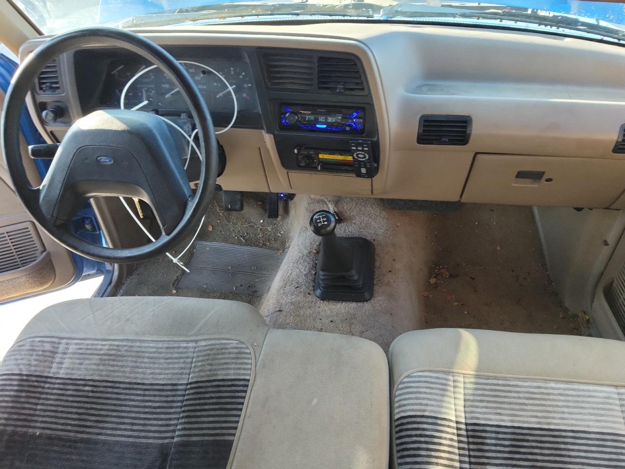 1991 Ford Ranger Blue vin: 1FTCR10A2MUB92120