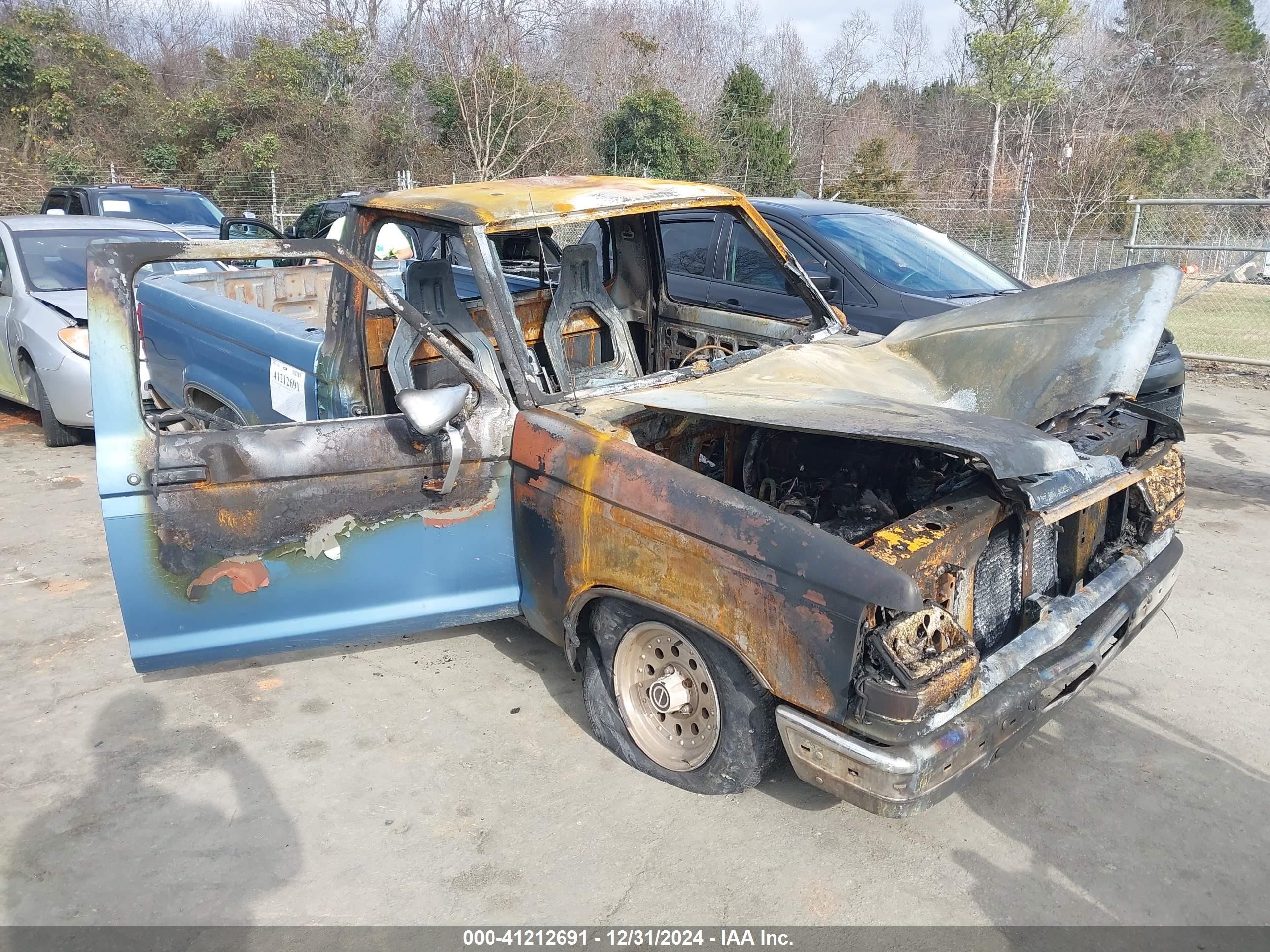 1991 Ford Ranger   Blue vin: 1FTCR10A2MUD92561