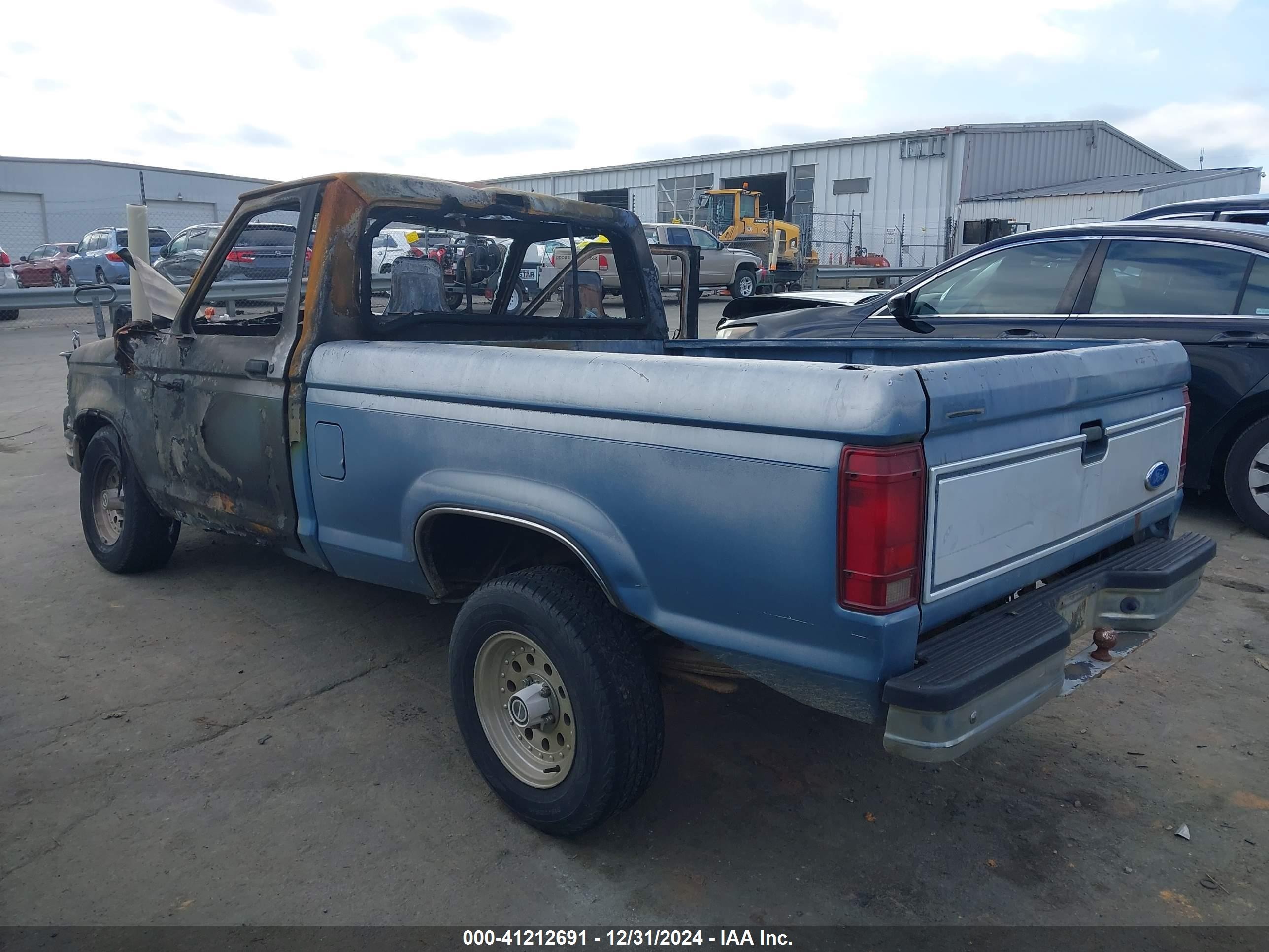 1991 Ford Ranger   Blue vin: 1FTCR10A2MUD92561