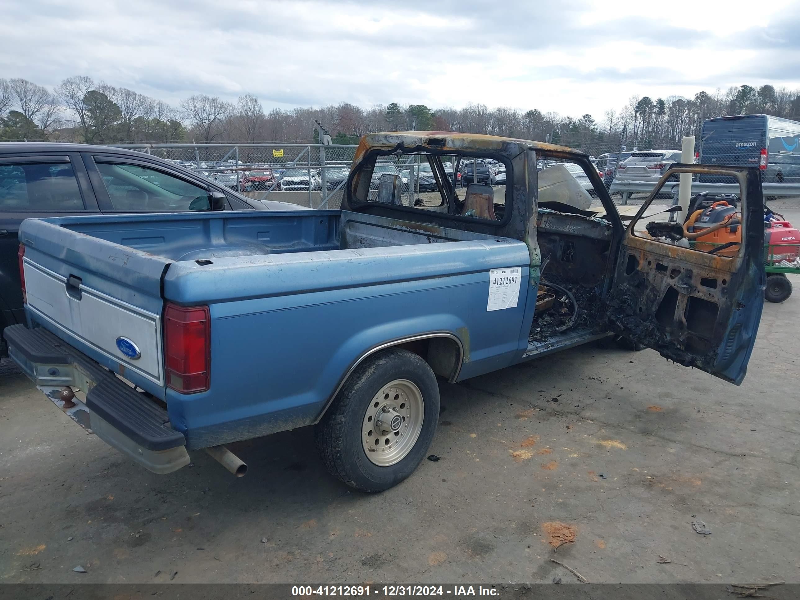 1991 Ford Ranger   Blue vin: 1FTCR10A2MUD92561