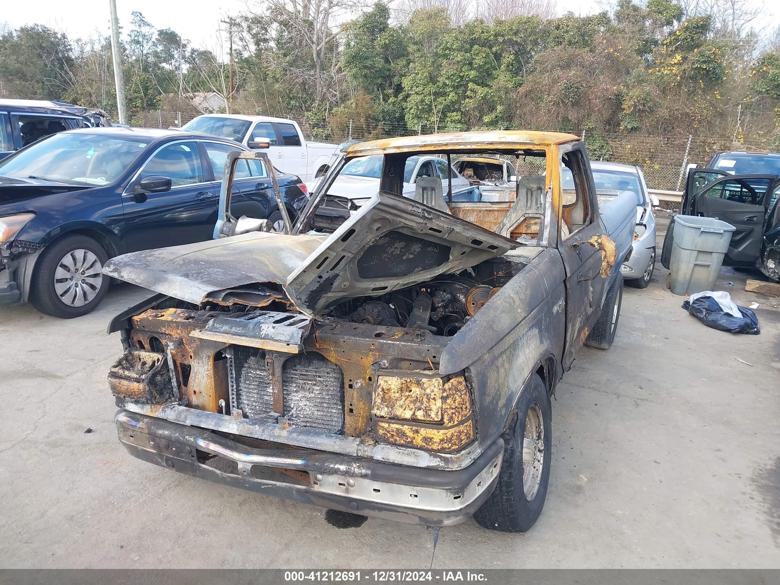1991 Ford Ranger   Blue vin: 1FTCR10A2MUD92561