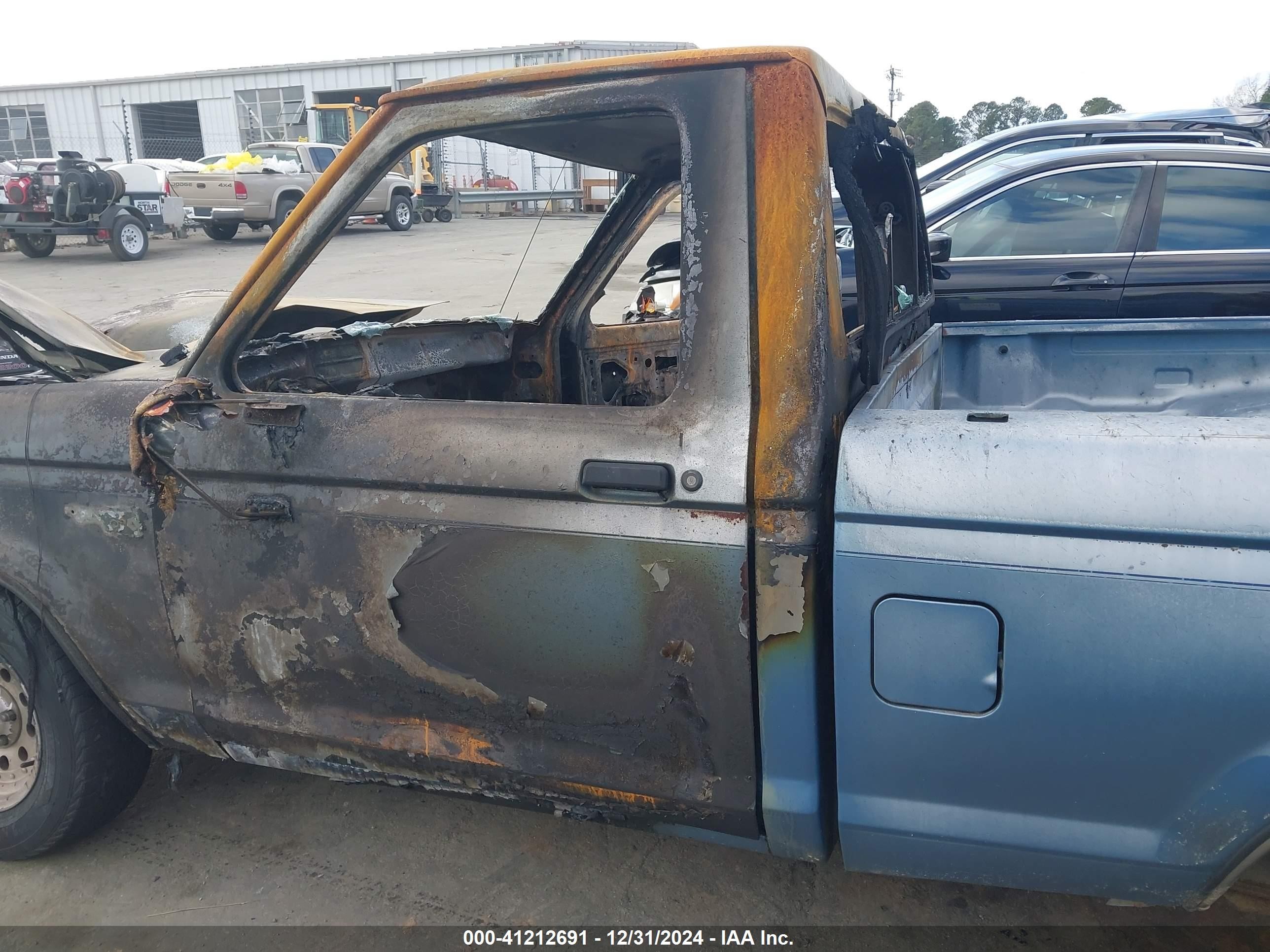 1991 Ford Ranger   Blue vin: 1FTCR10A2MUD92561