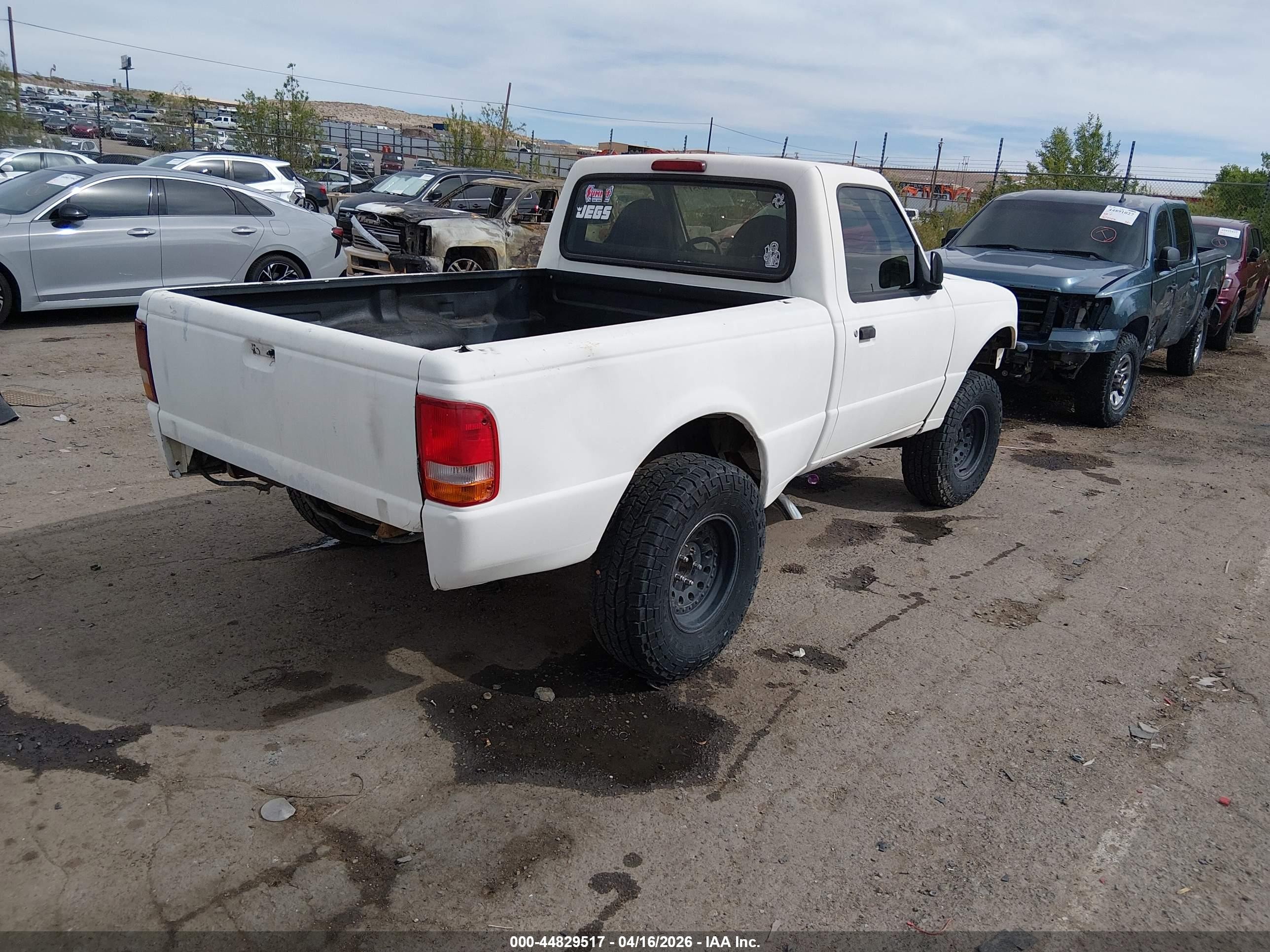 1993 Ford Ranger   White vin: 1FTCR10A2PUA28550