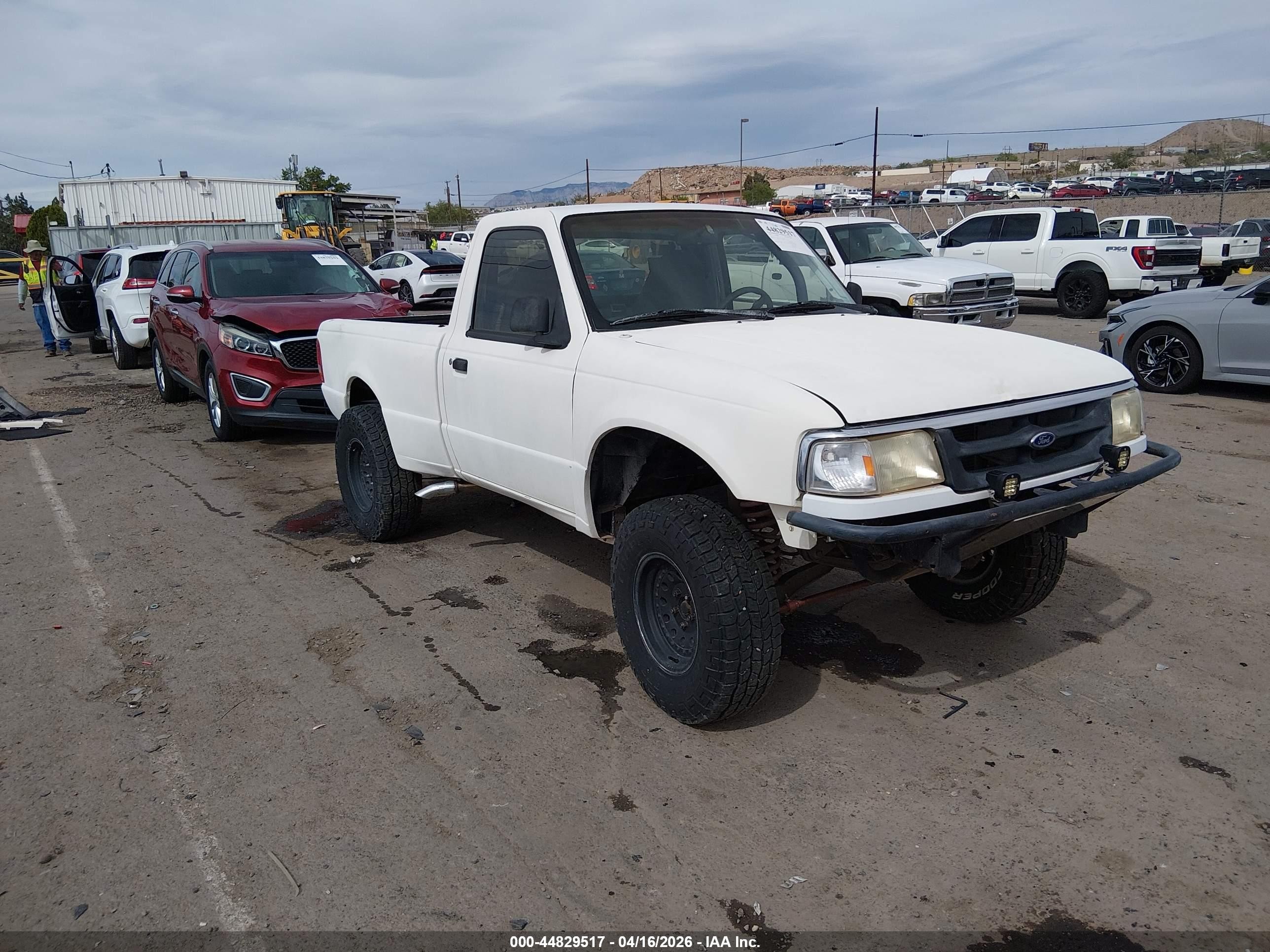 1993 Ford Ranger   White vin: 1FTCR10A2PUA28550