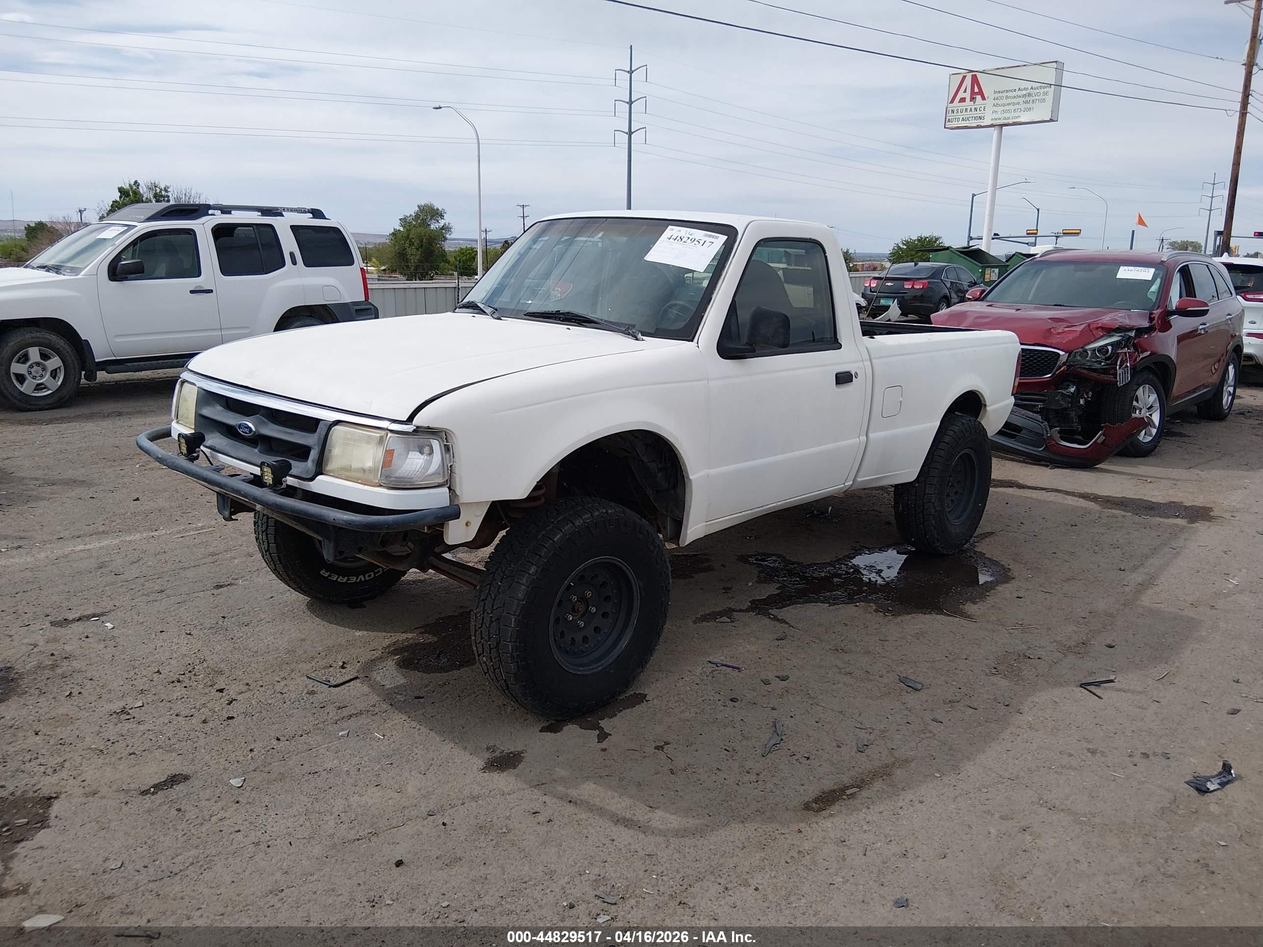 1993 Ford Ranger   White vin: 1FTCR10A2PUA28550