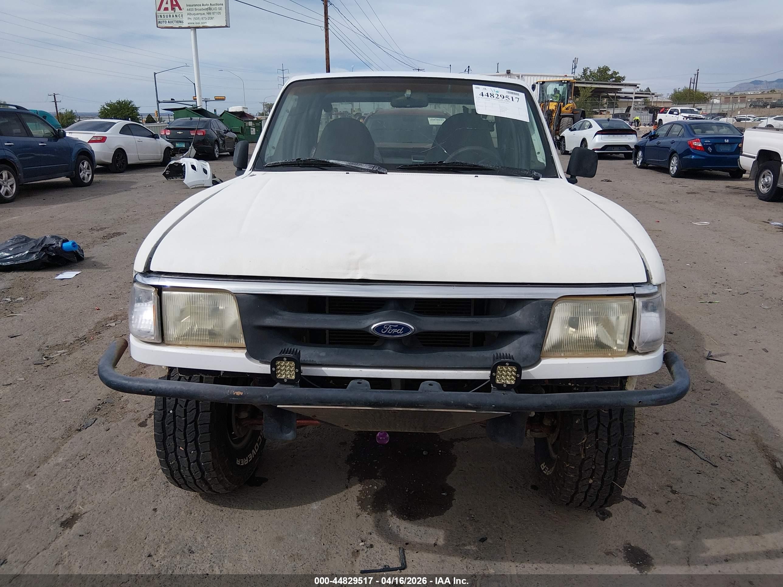 1993 Ford Ranger   White vin: 1FTCR10A2PUA28550