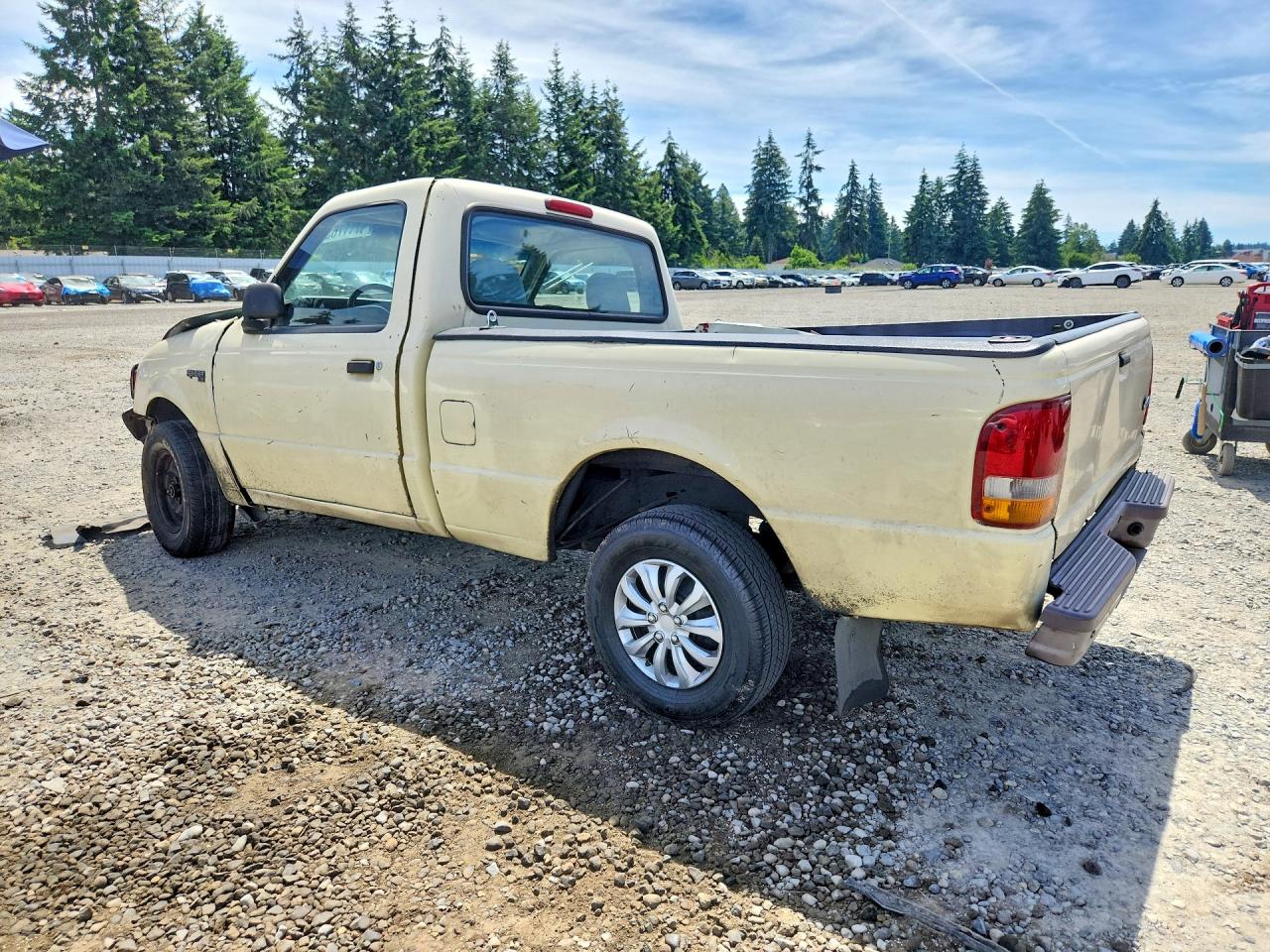 1993 Ford Ranger White vin: 1FTCR10A2PUC19773