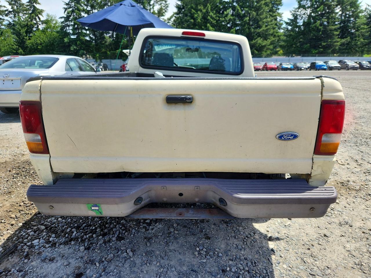 1993 Ford Ranger White vin: 1FTCR10A2PUC19773