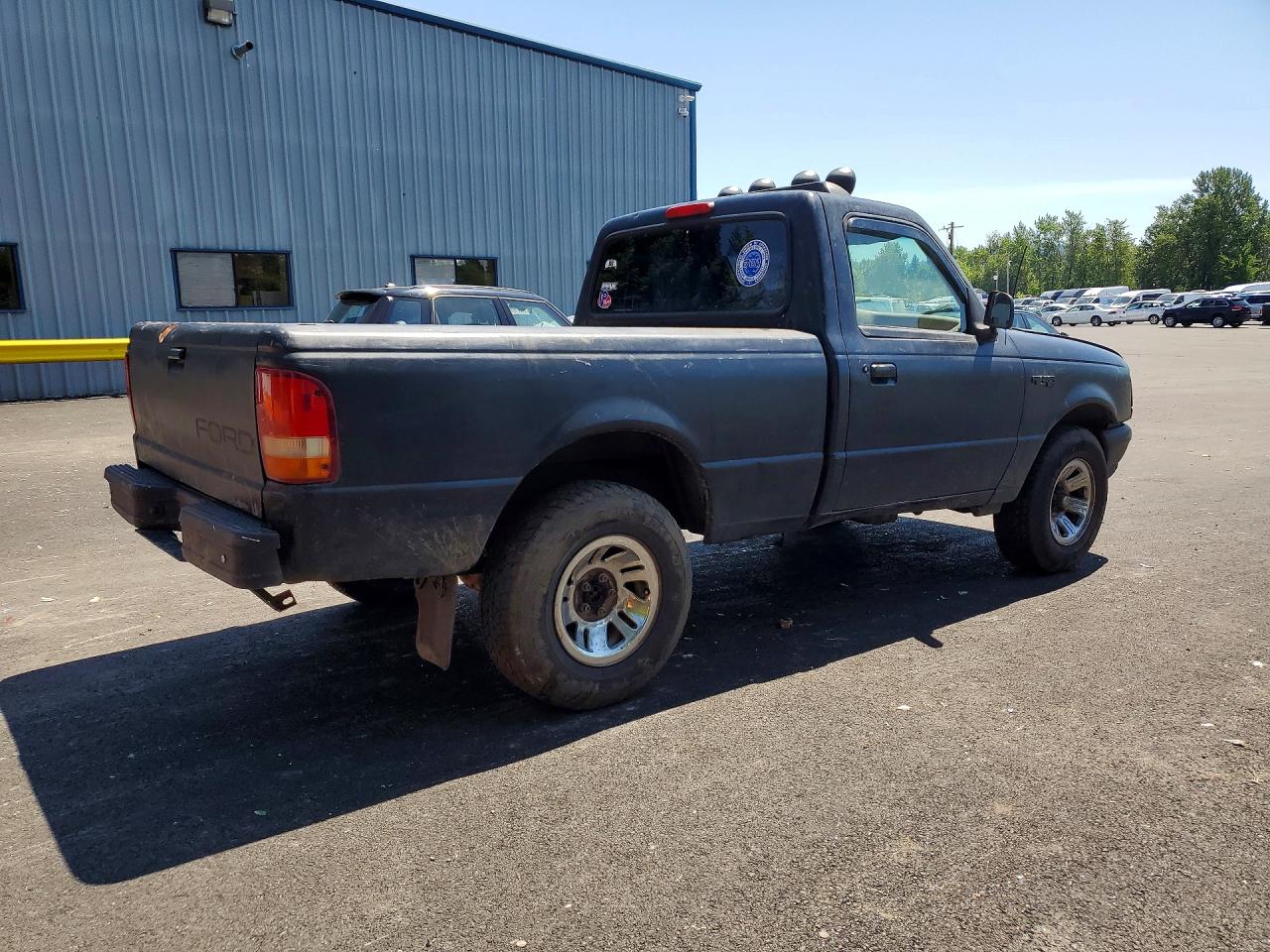 1994 Ford Ranger Black vin: 1FTCR10A2RUE42639