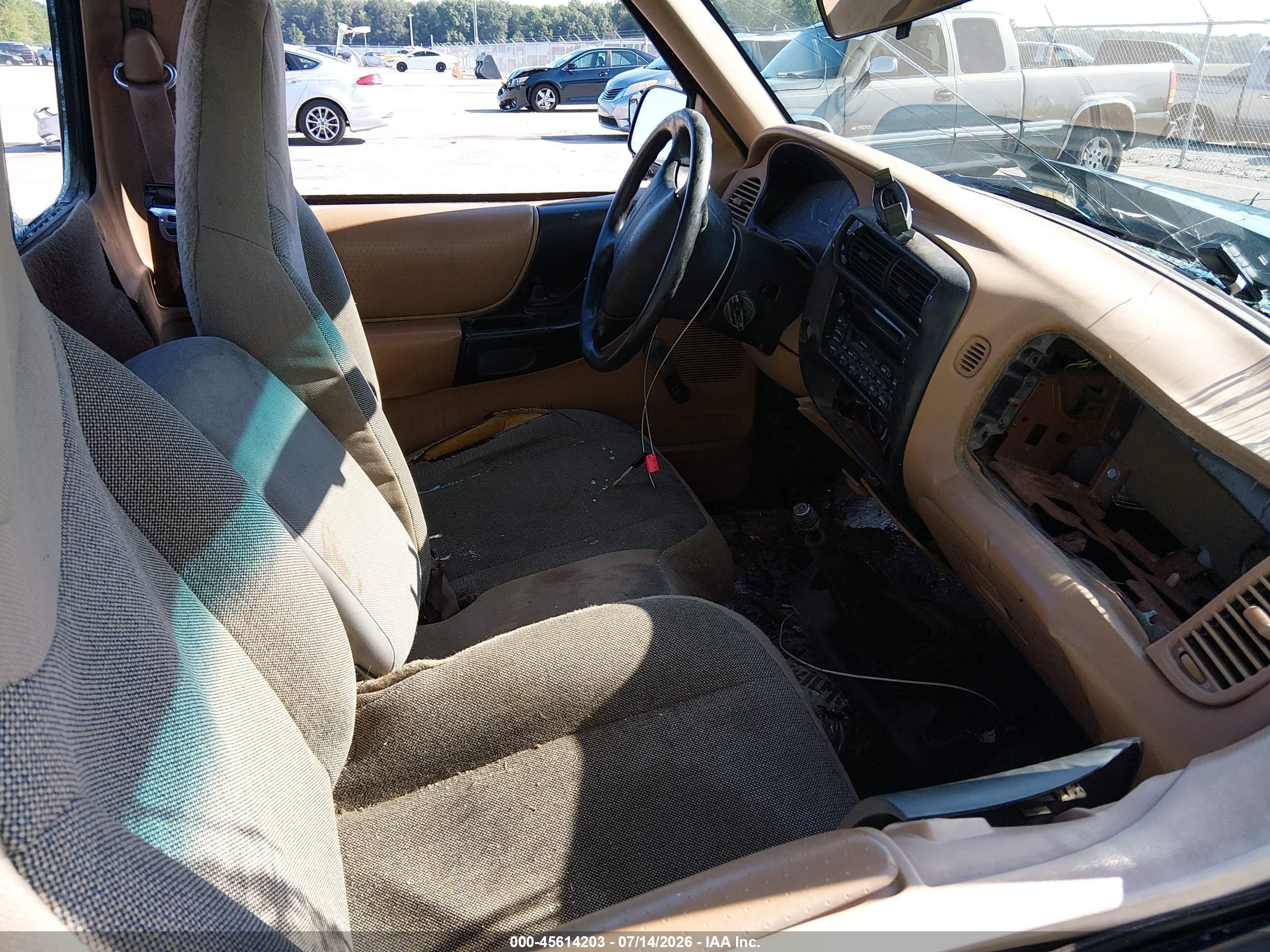 1995 Ford Ranger   Green vin: 1FTCR10A2SUC00049