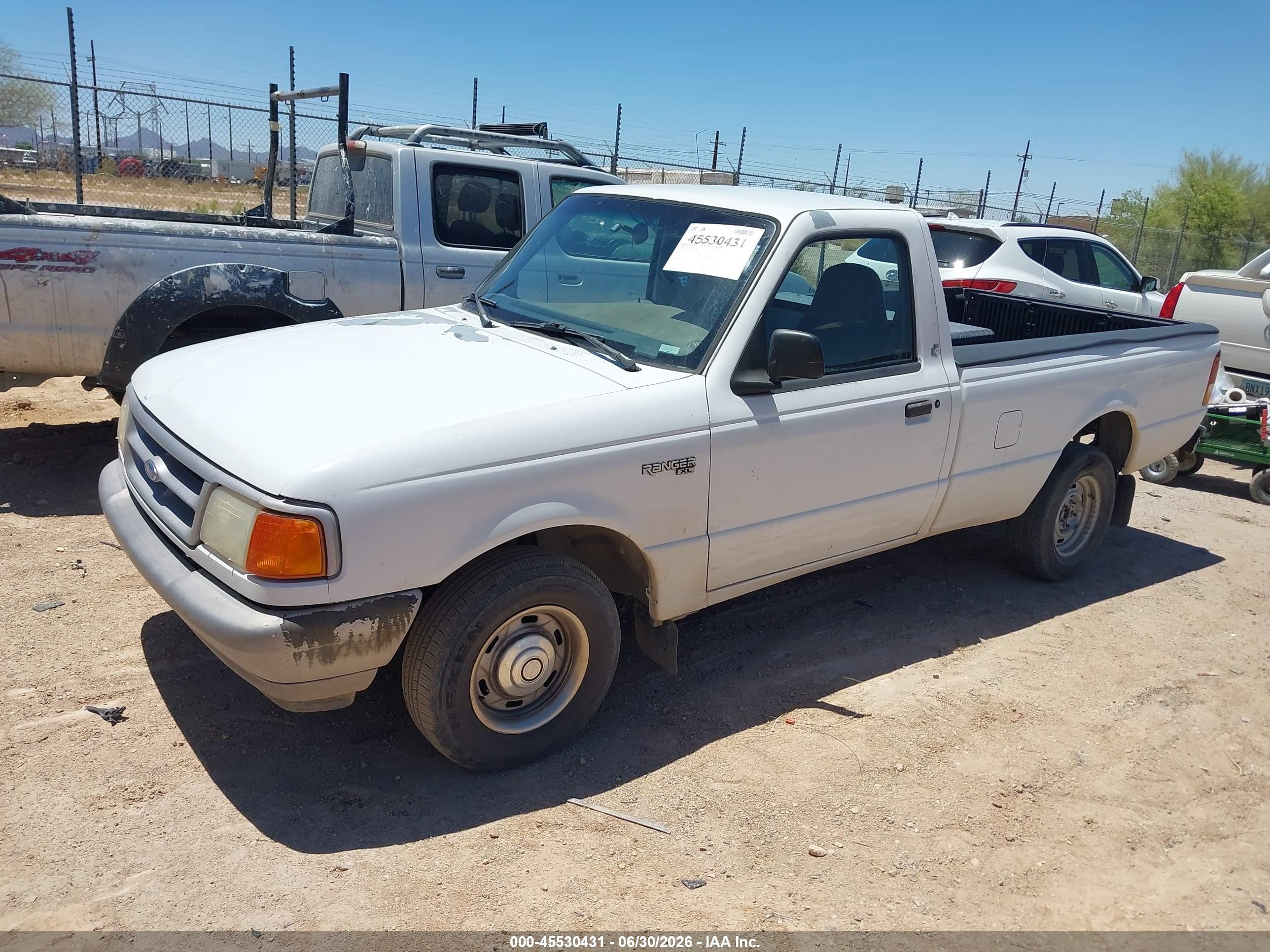 1995 Ford Ranger   White vin: 1FTCR10A2SUC14386