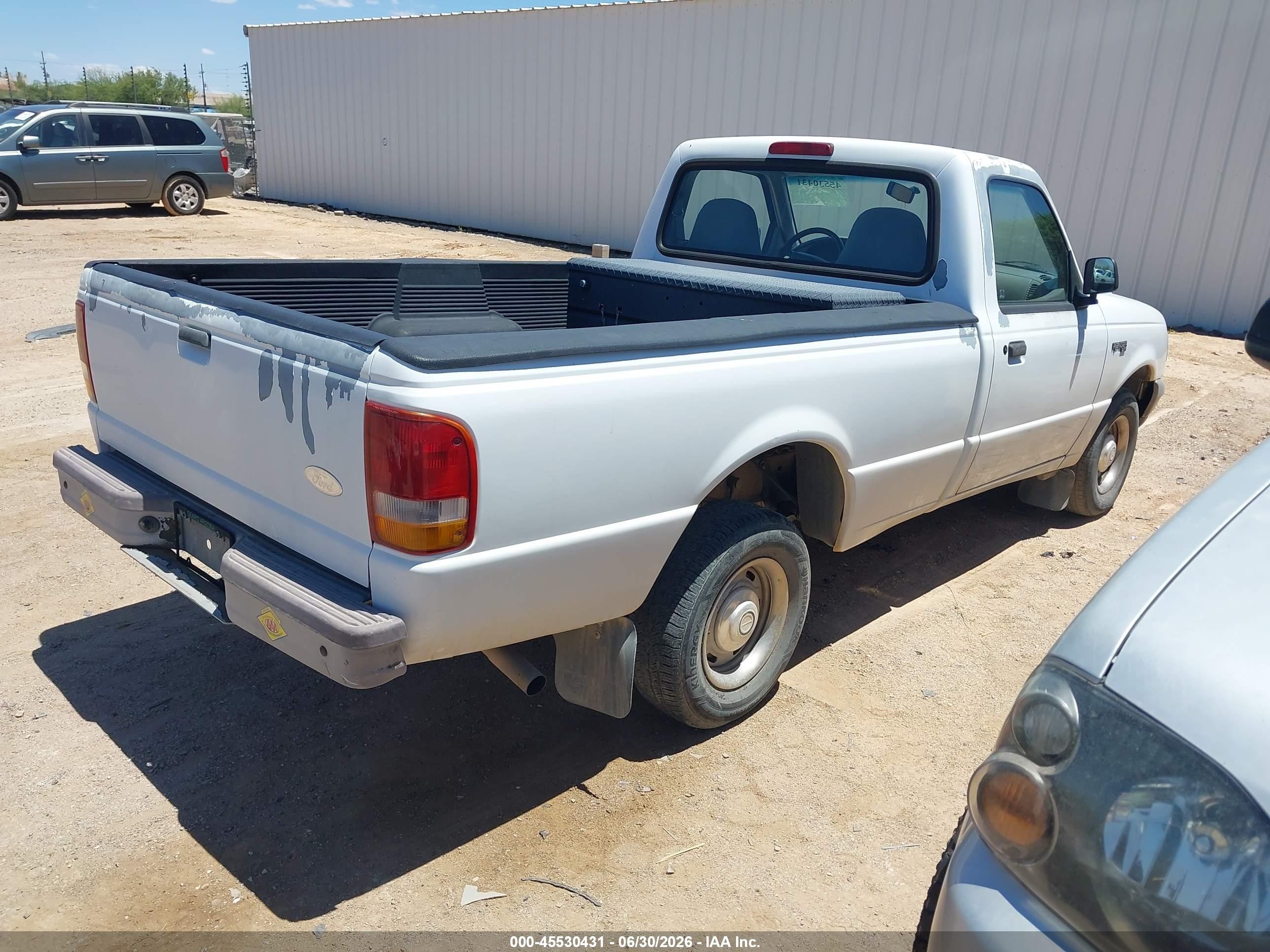 1995 Ford Ranger   White vin: 1FTCR10A2SUC14386