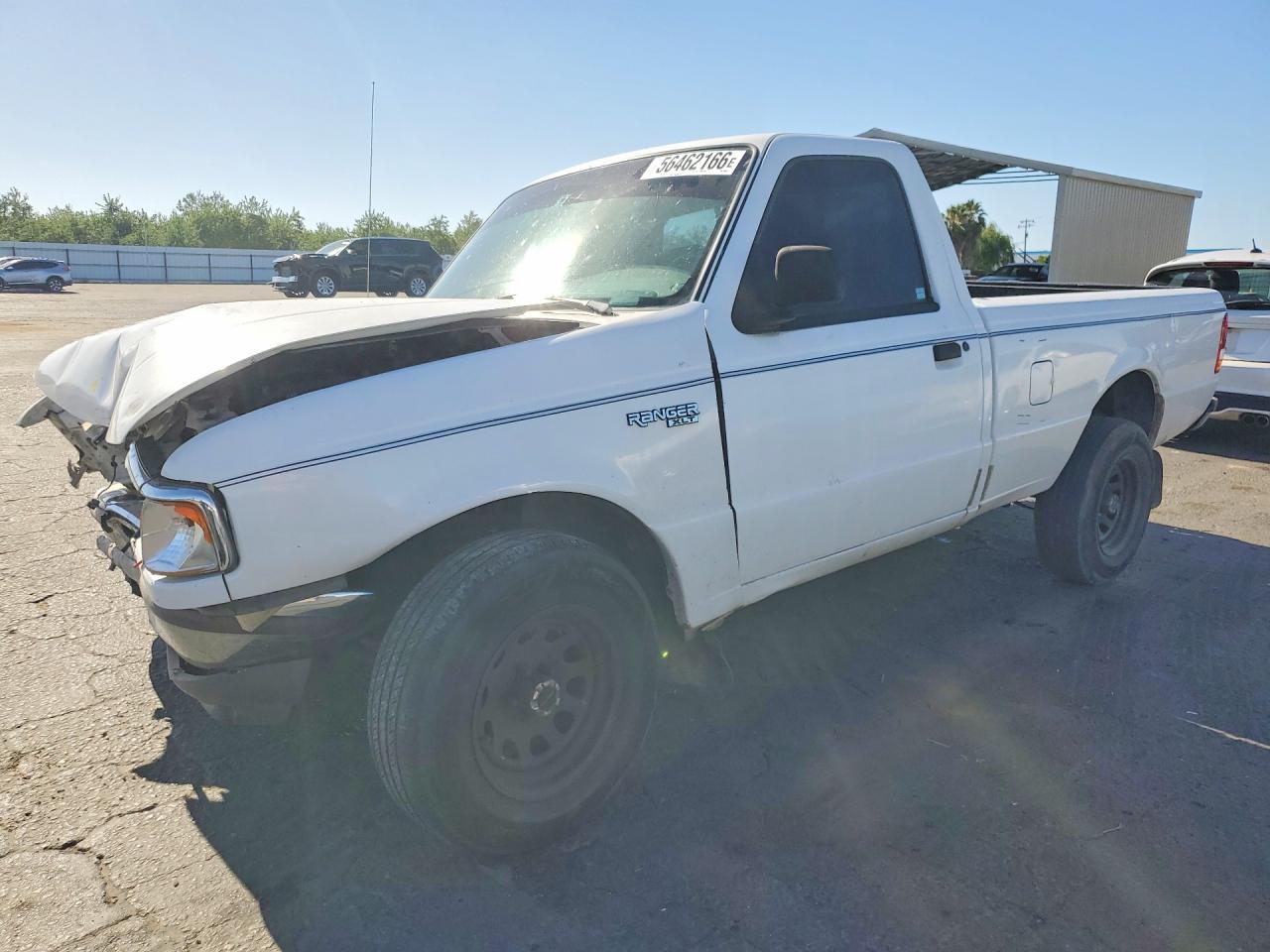 1997 Ford Ranger White vin: 1FTCR10A2VPA89859
