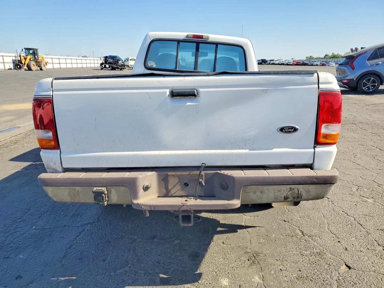 1997 Ford Ranger White vin: 1FTCR10A2VPA89859