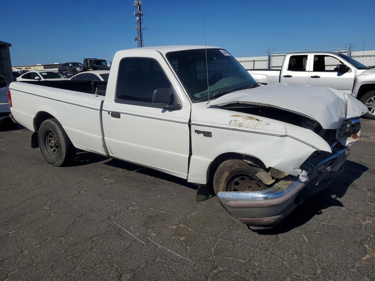 1997 Ford Ranger White vin: 1FTCR10A2VPA89859