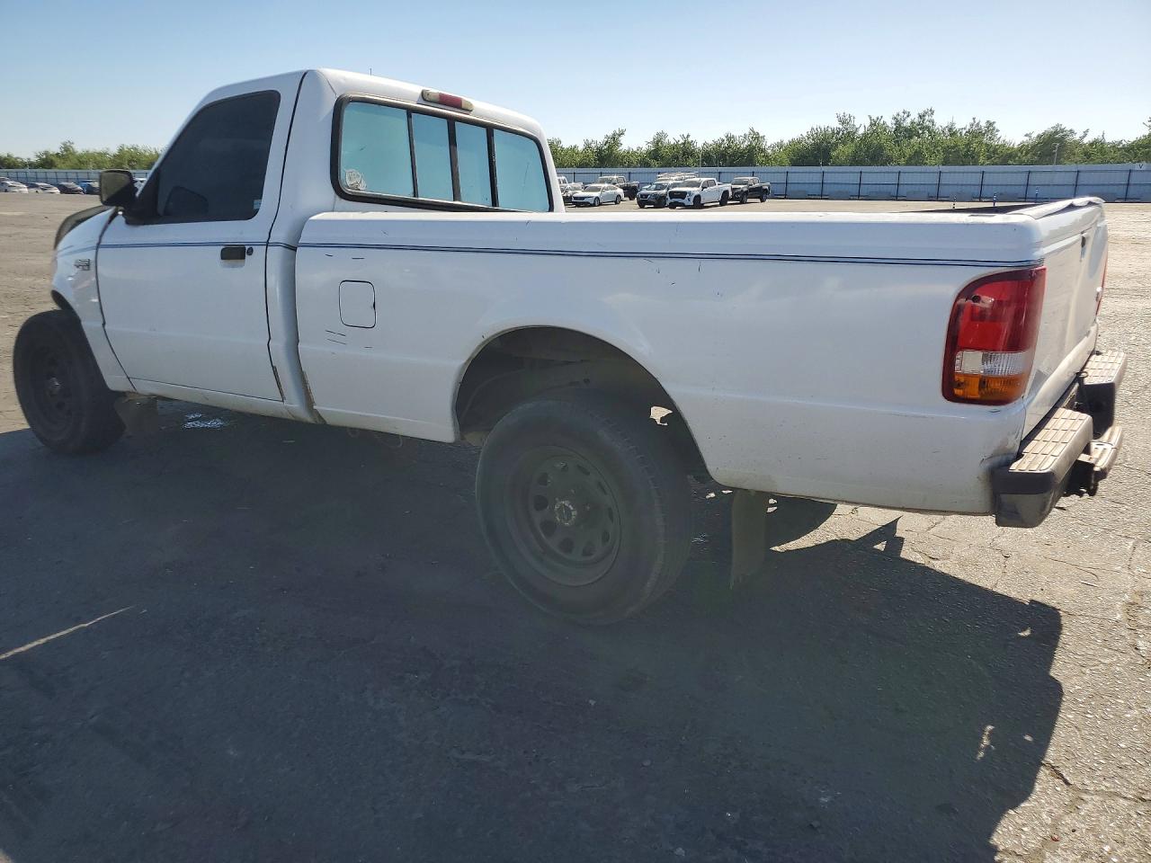 1997 Ford Ranger White vin: 1FTCR10A2VPA89859