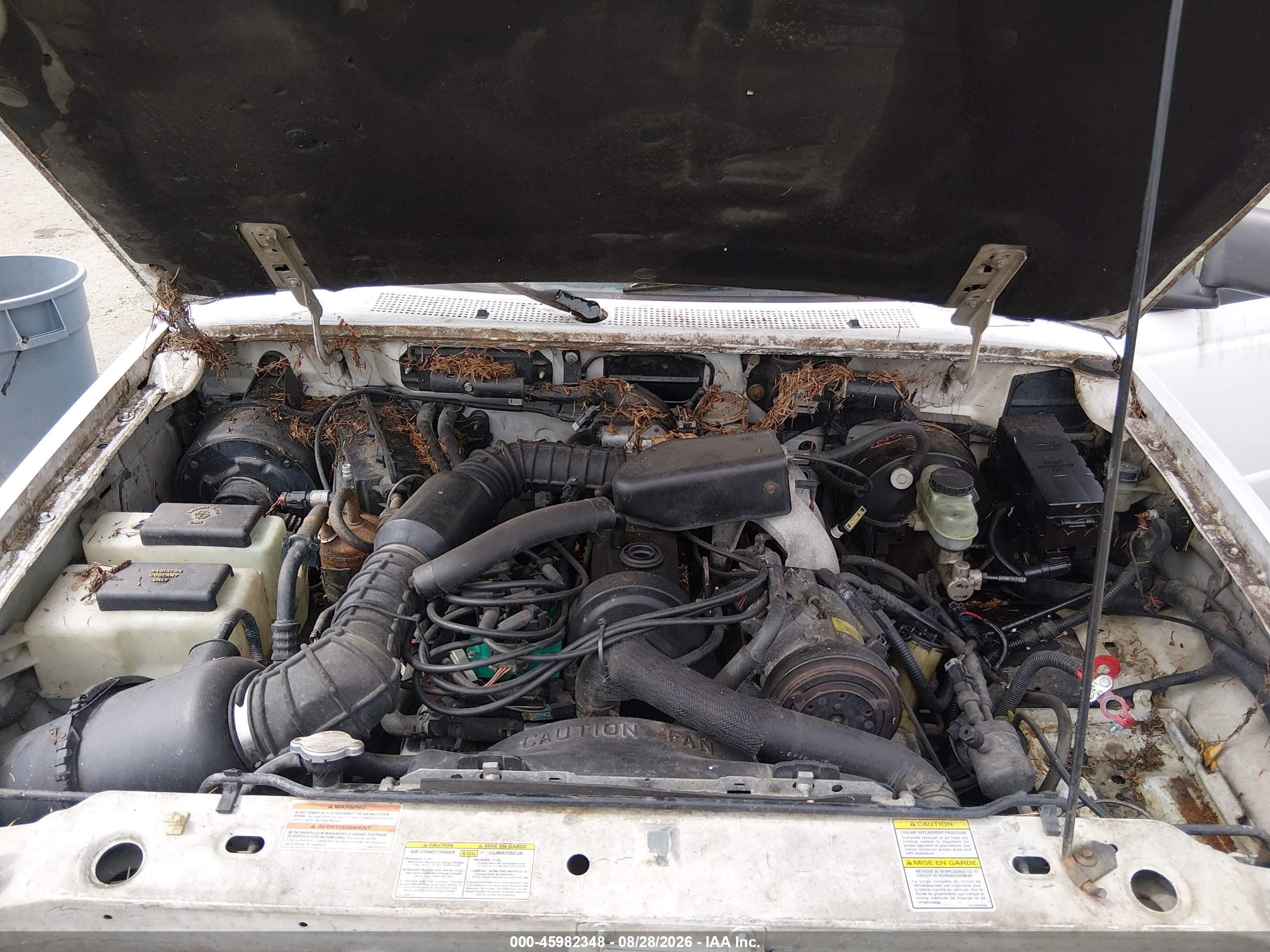 1997 Ford Ranger Splash/xl/xlt White vin: 1FTCR10A2VPB01301