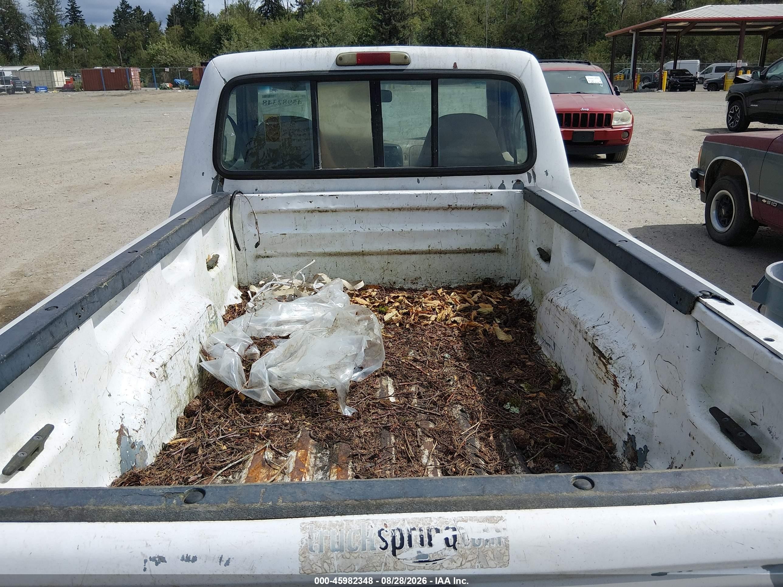 1997 Ford Ranger Splash/xl/xlt White vin: 1FTCR10A2VPB01301