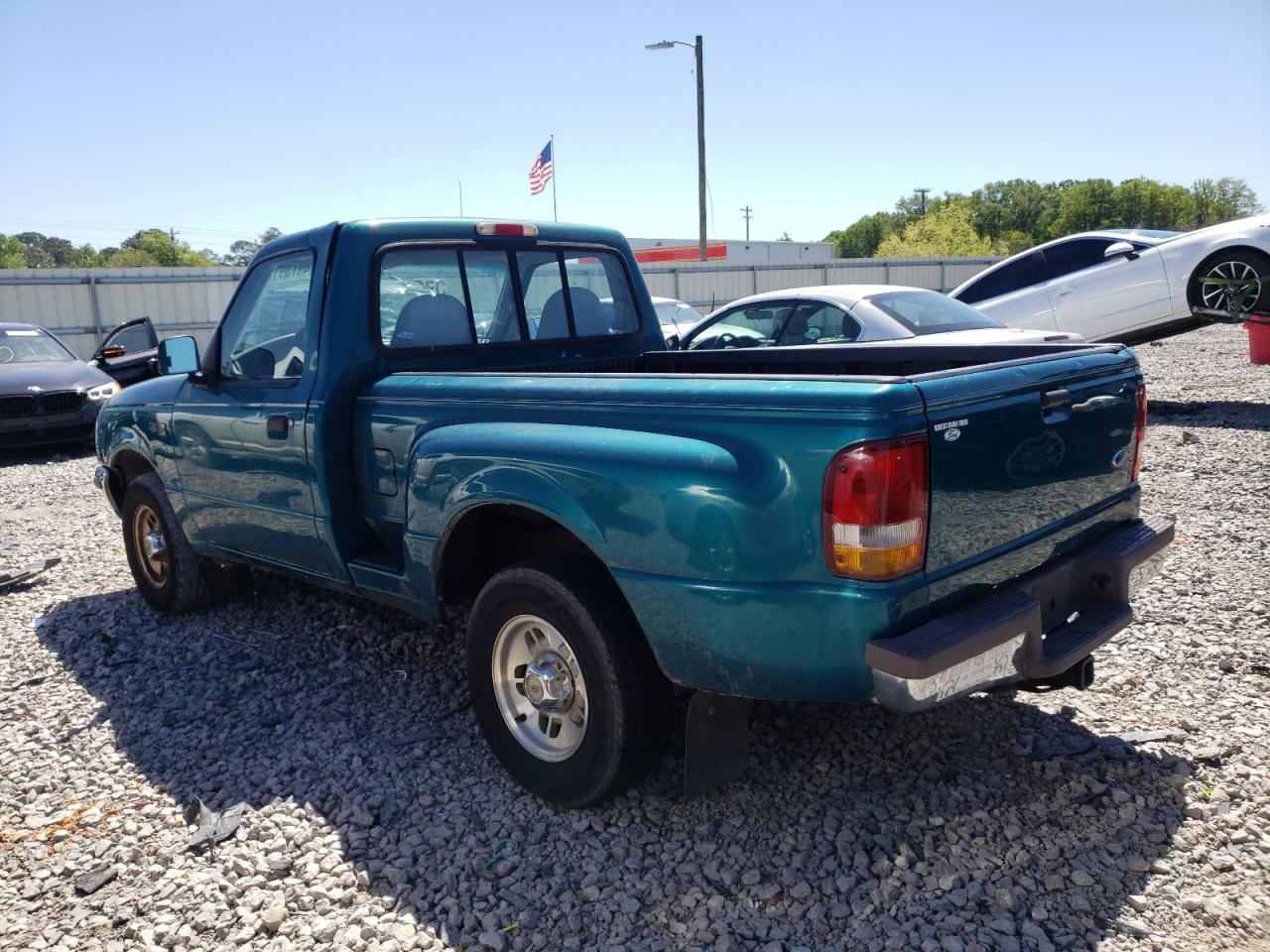 1997 Ford Ranger Green vin: 1FTCR10A2VPB45329