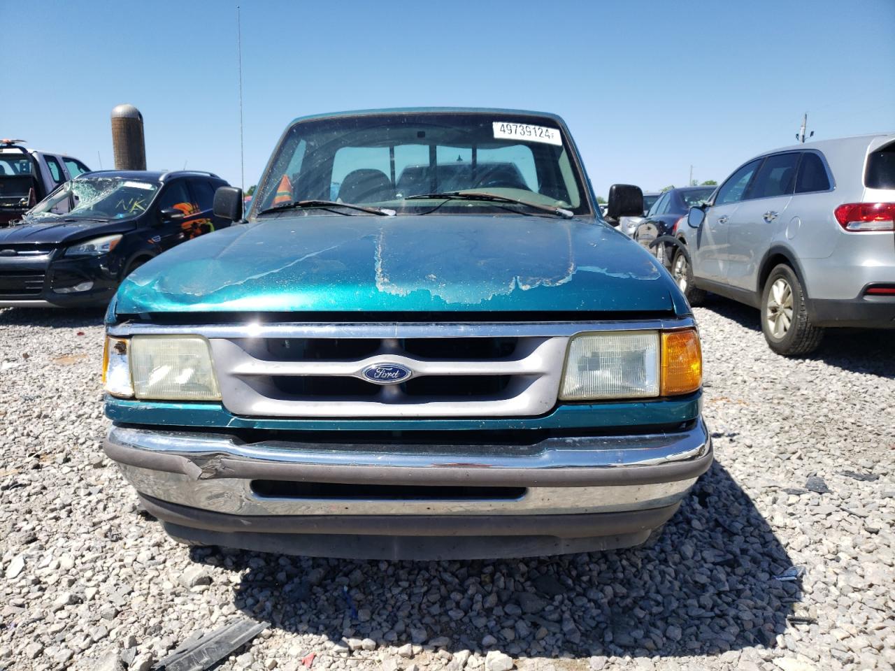 1997 Ford Ranger Green vin: 1FTCR10A2VPB45329