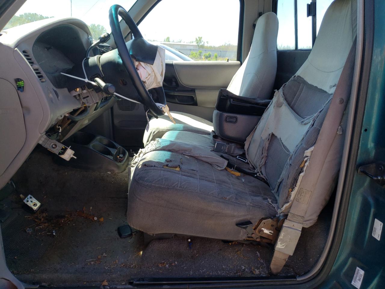 1997 Ford Ranger Green vin: 1FTCR10A2VPB45329
