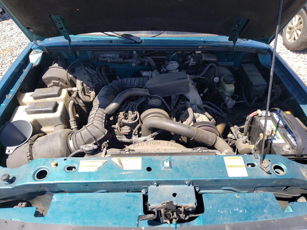 1997 Ford Ranger Green vin: 1FTCR10A2VPB45329