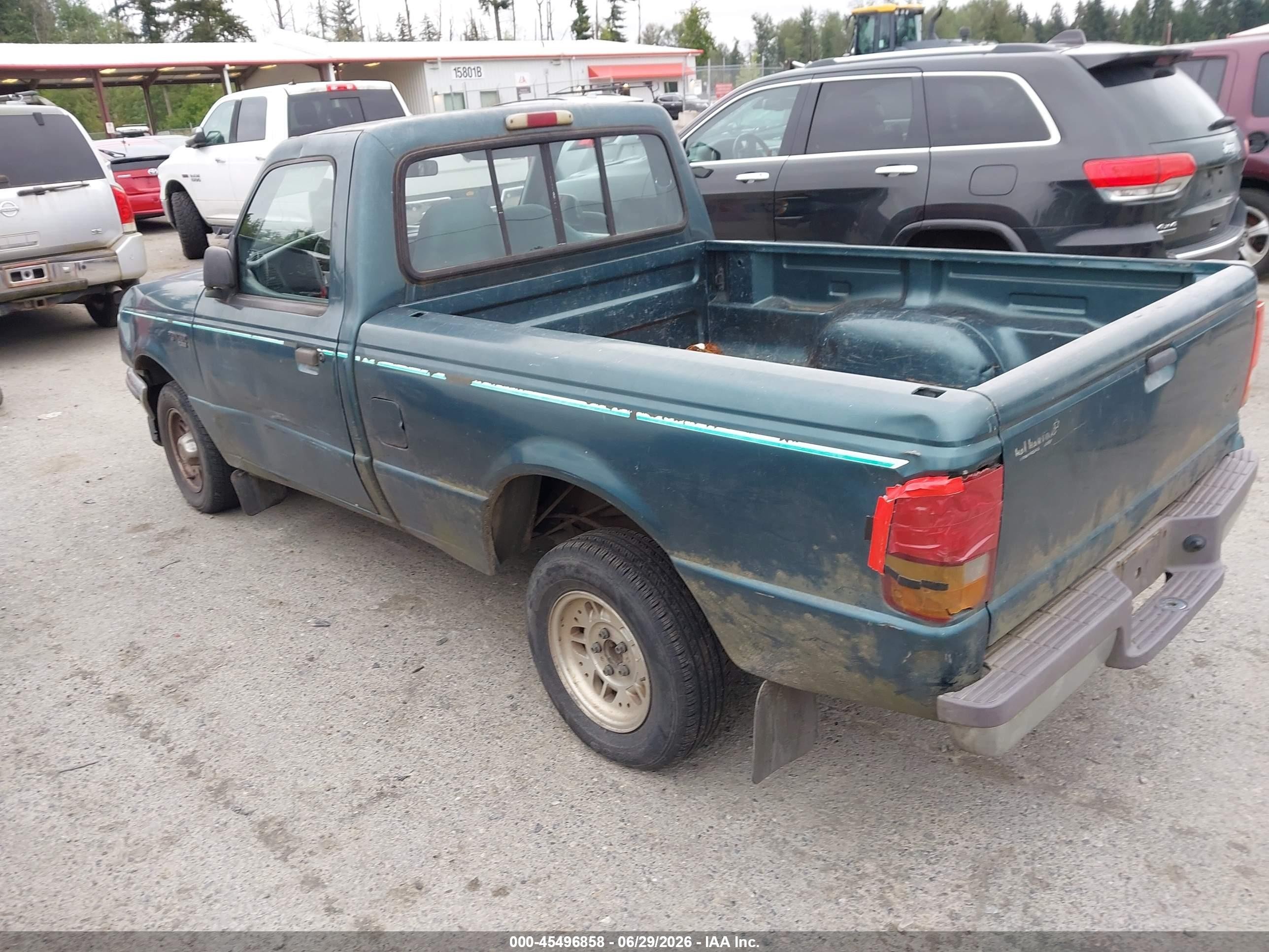1997 Ford Ranger Splash/xlt Green vin: 1FTCR10A2VUA38850